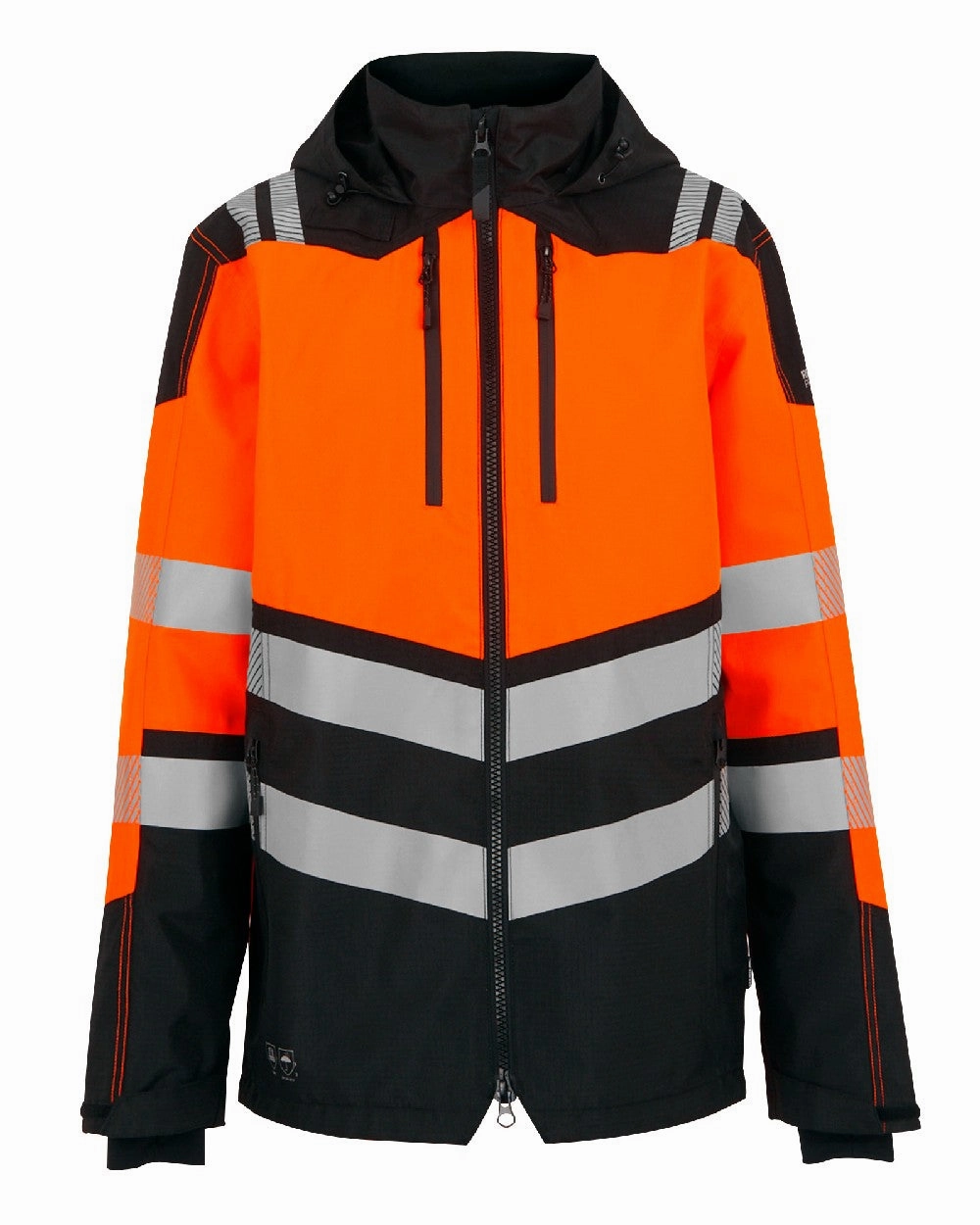 Abrasion resistant Regatta Mens Hi-Vis X-Pro Waterproof Shell Jacket Class 2