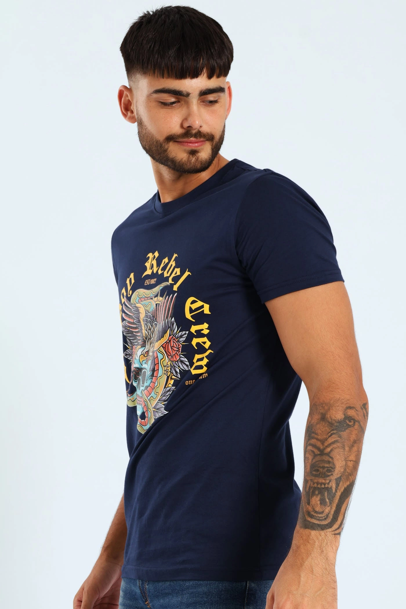 Classic Layer Rebel Tee - Navy