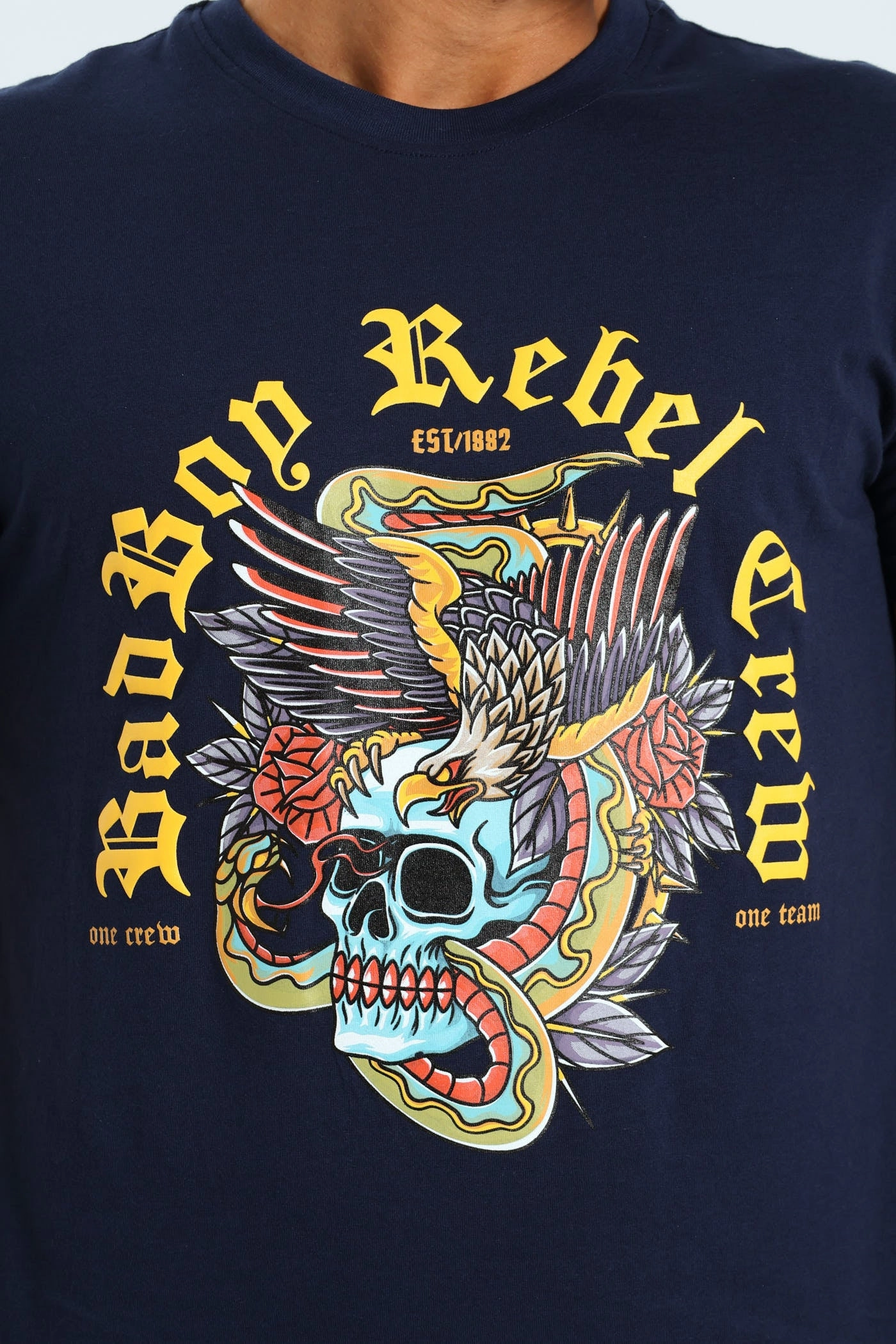 AntiStaticLining Rebel Tee - Navy