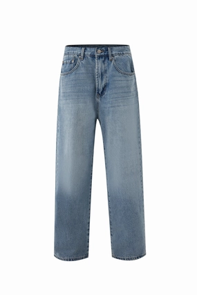 Relaxed Baggy Jeans - Denim Comfort Stretch