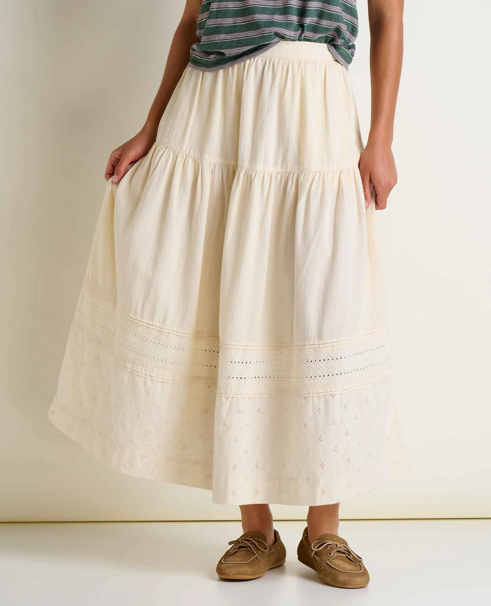 Full Circle Airscape Midi Skirt