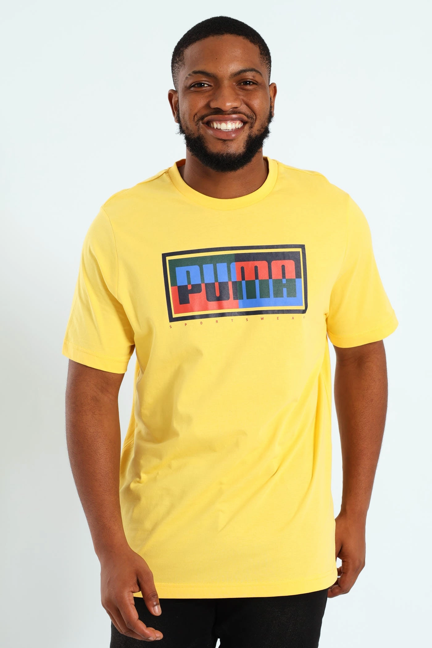 Graphics Box Tee - Yellow comfortable option