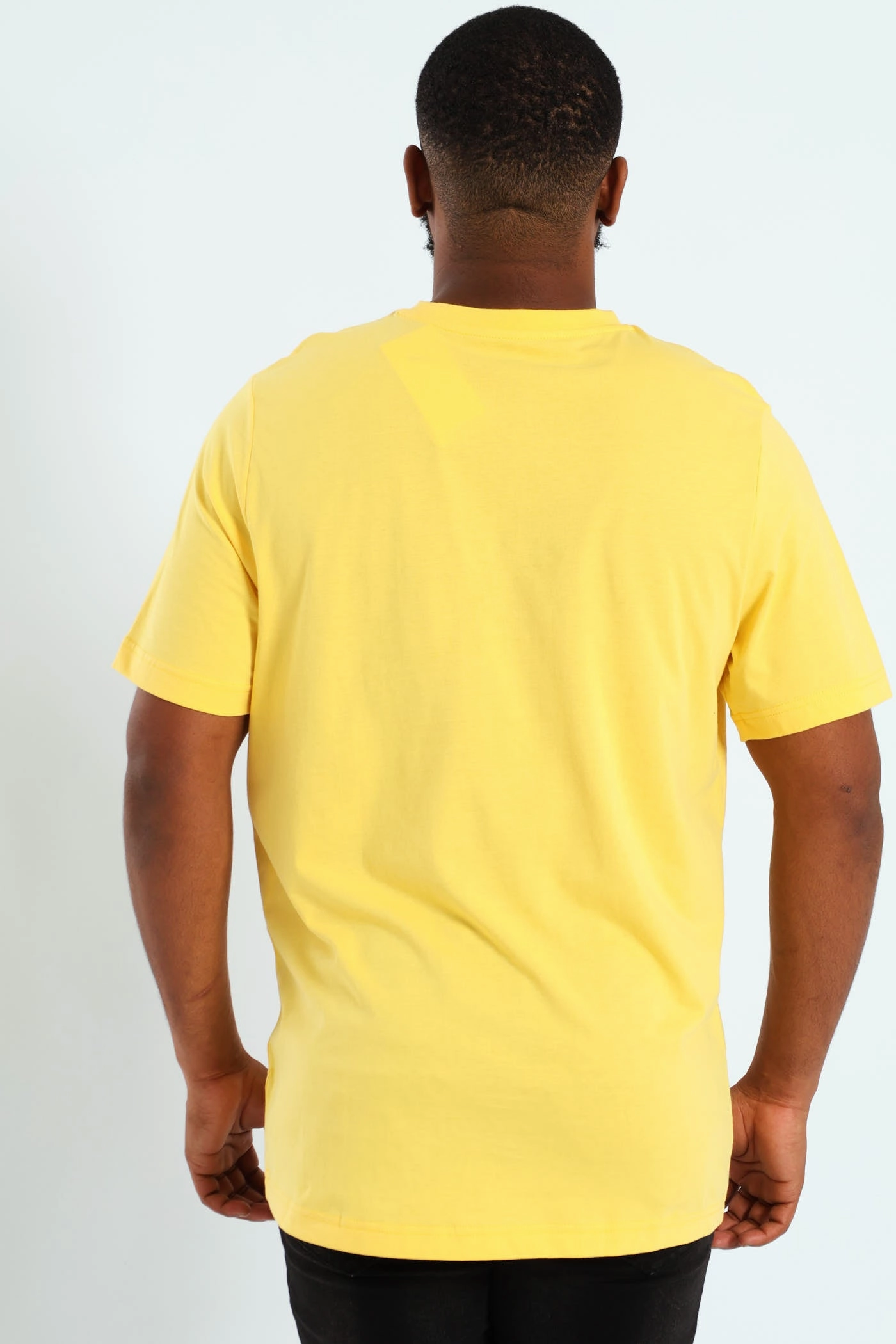 Graphics Box Tee - Yellow Perfect Layering Breathable mesh lining