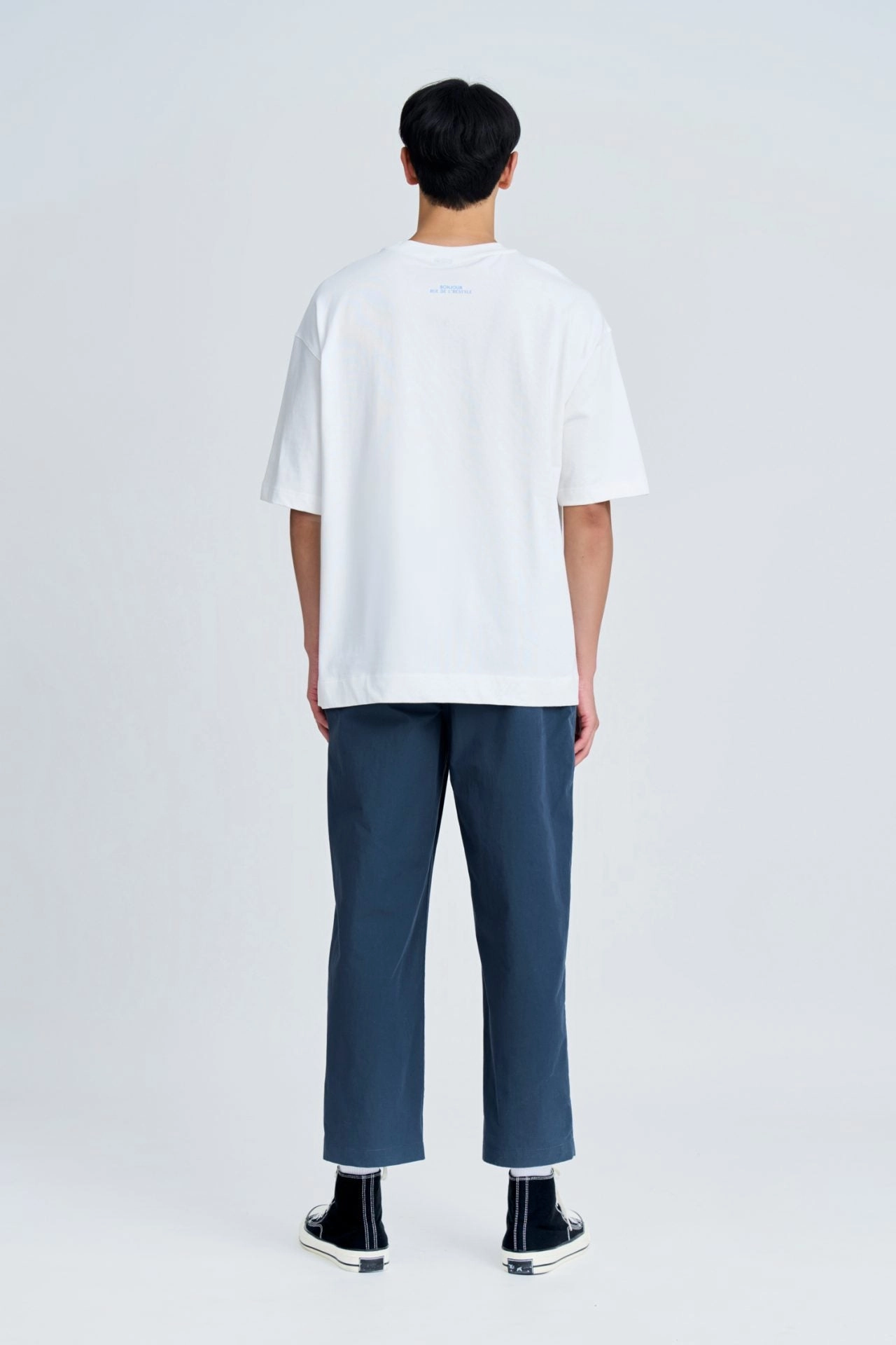 Effortless Fit Relaxed-fit Parachute Trousers - Dark Navy [AT]