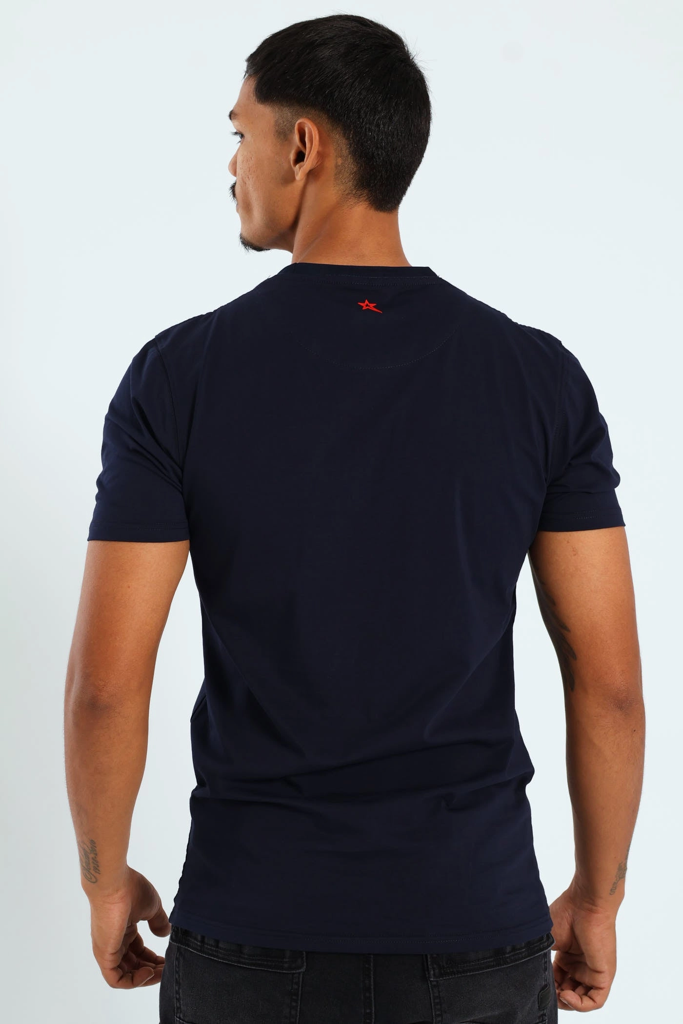 Konrad Tee - Navy Odor Control Finish