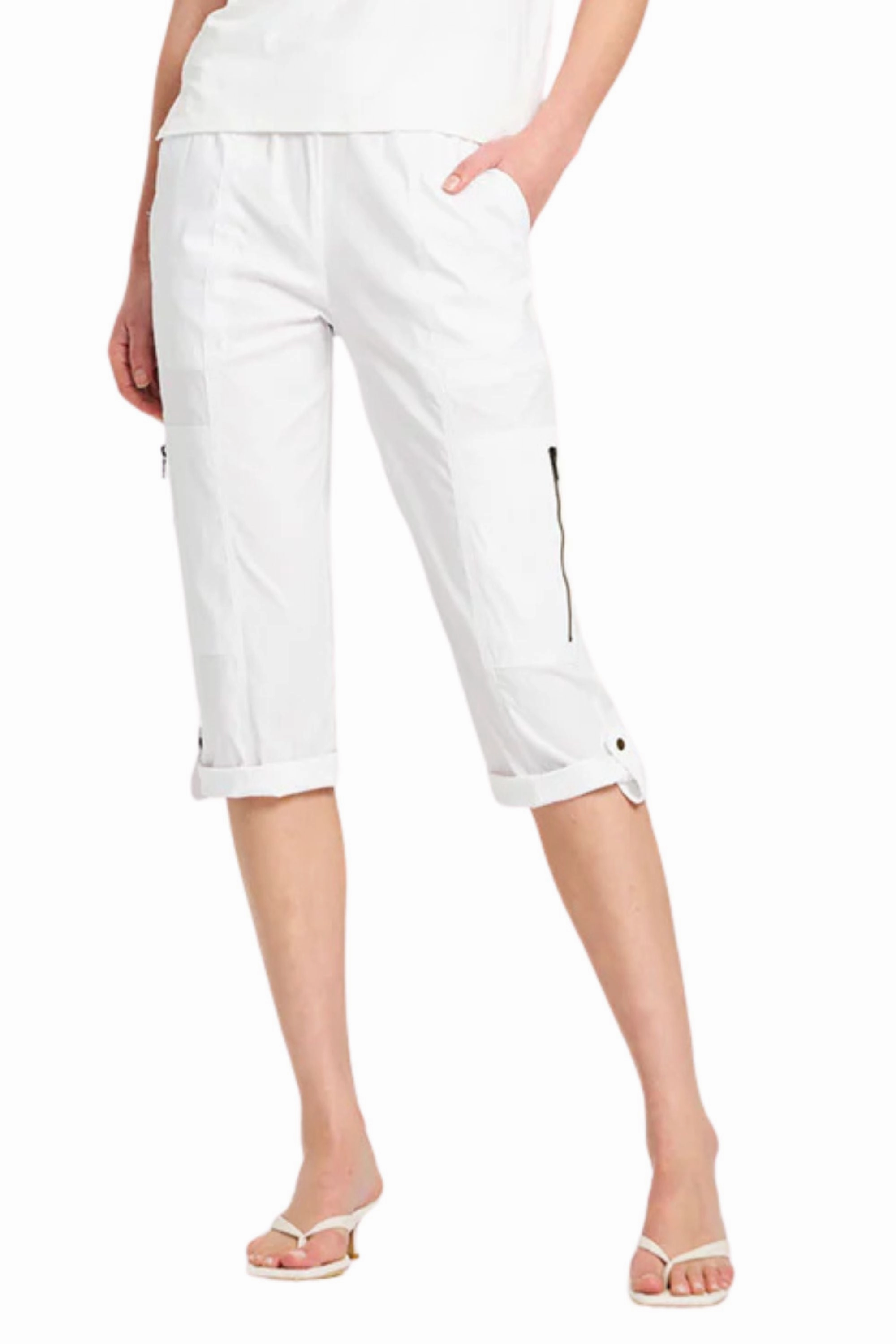 Tailored Wear Minimalist Fit CROPPED ZIP CARGO - F651386