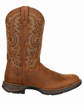 Shock Absorbing Remote Hiking Narrow Fit Durango Mens 12" Waterproof Western Cowboy Boots