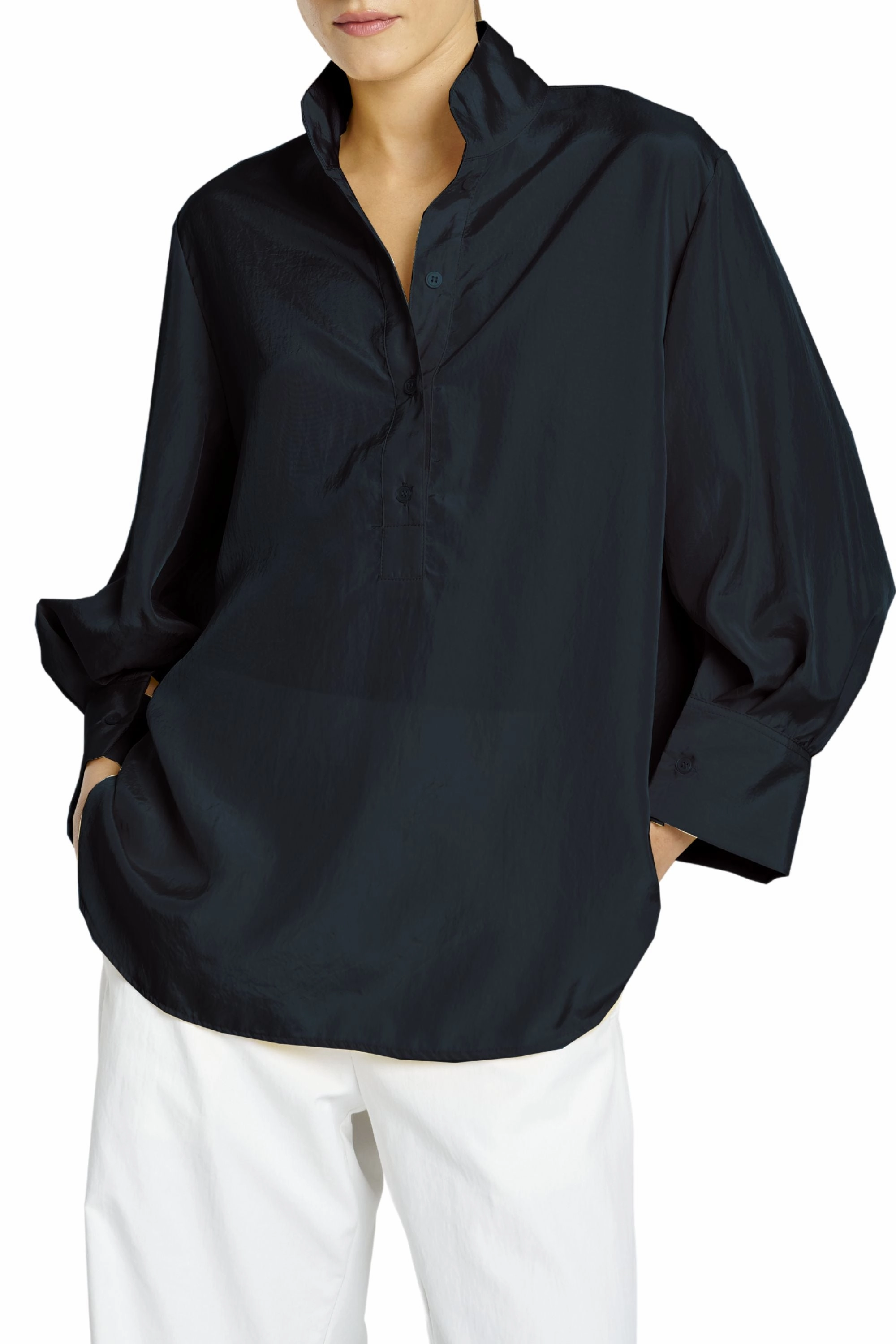 Advanced Moisture Management Chambray Fabric RESORT SHIRT - F6098706