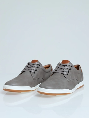 Tureaux Lace Up Sneaker - Grey Timeless arch Spring Walk