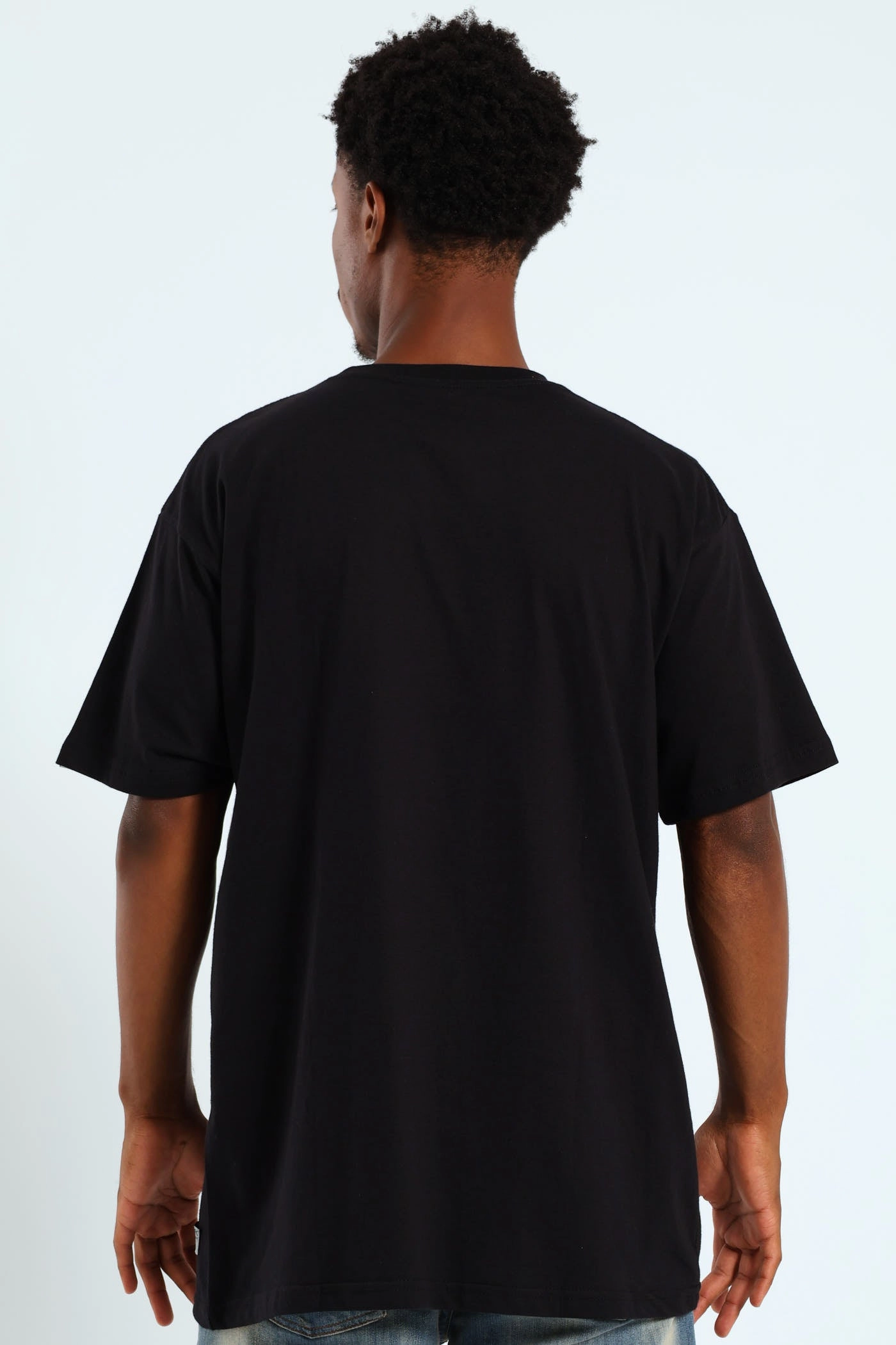 Logo Tee - Black PocketDetail