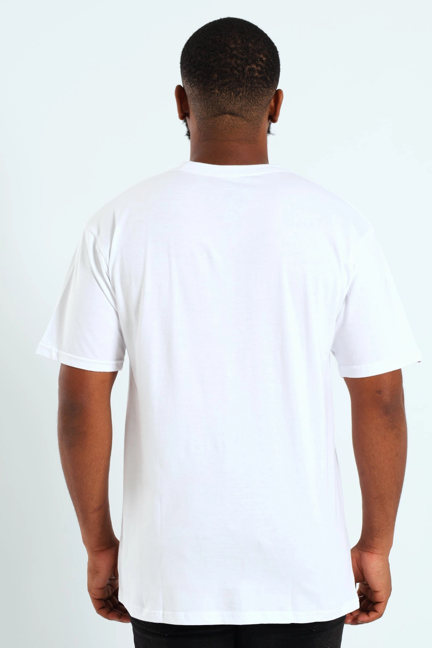 Comfy Wardrobe Standard Body Fit Rhino Multi Pic Tee - White