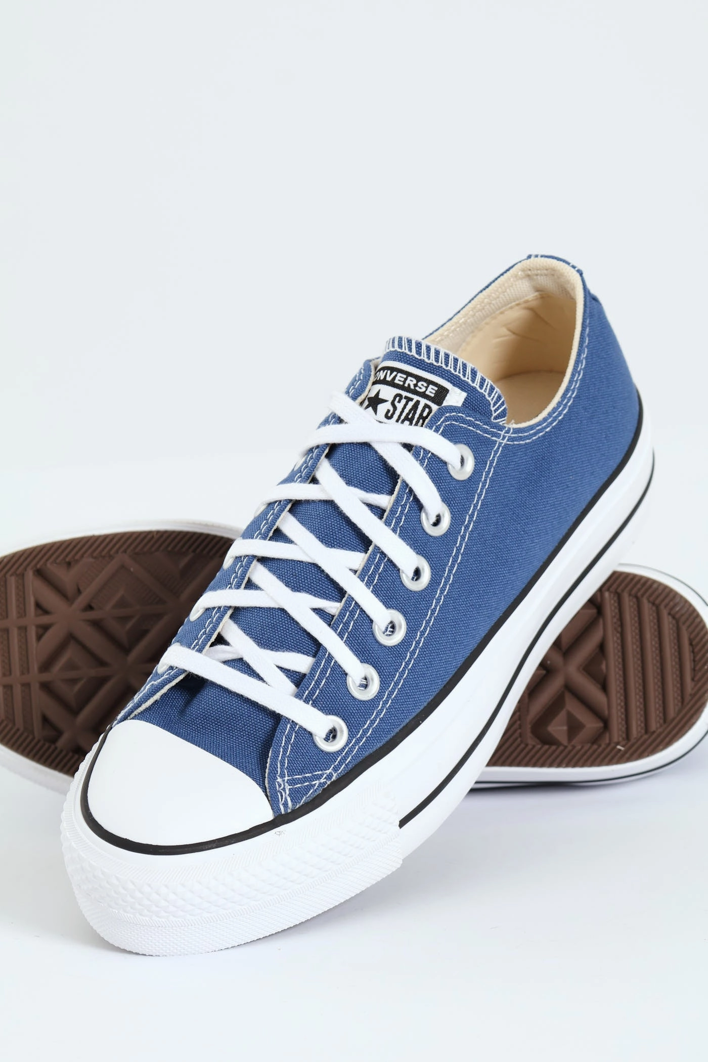 Torsion Response Unit Ankle Cushioning Chuck Taylor All Star Lift Platform Sneaker - Indigo