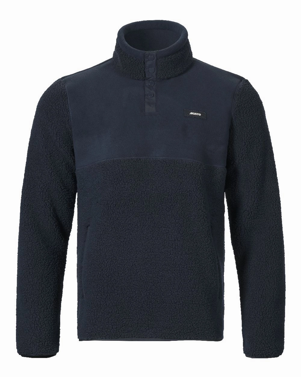 Windbreaker Style One Color Musto Mens Cover Deep Pile Fleece Pullover