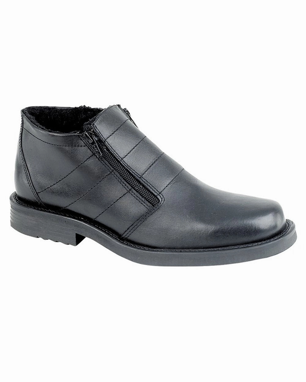 Grippy Outsole Trail Runner Roamers Mens Twin Zip Thermal Lined Boots