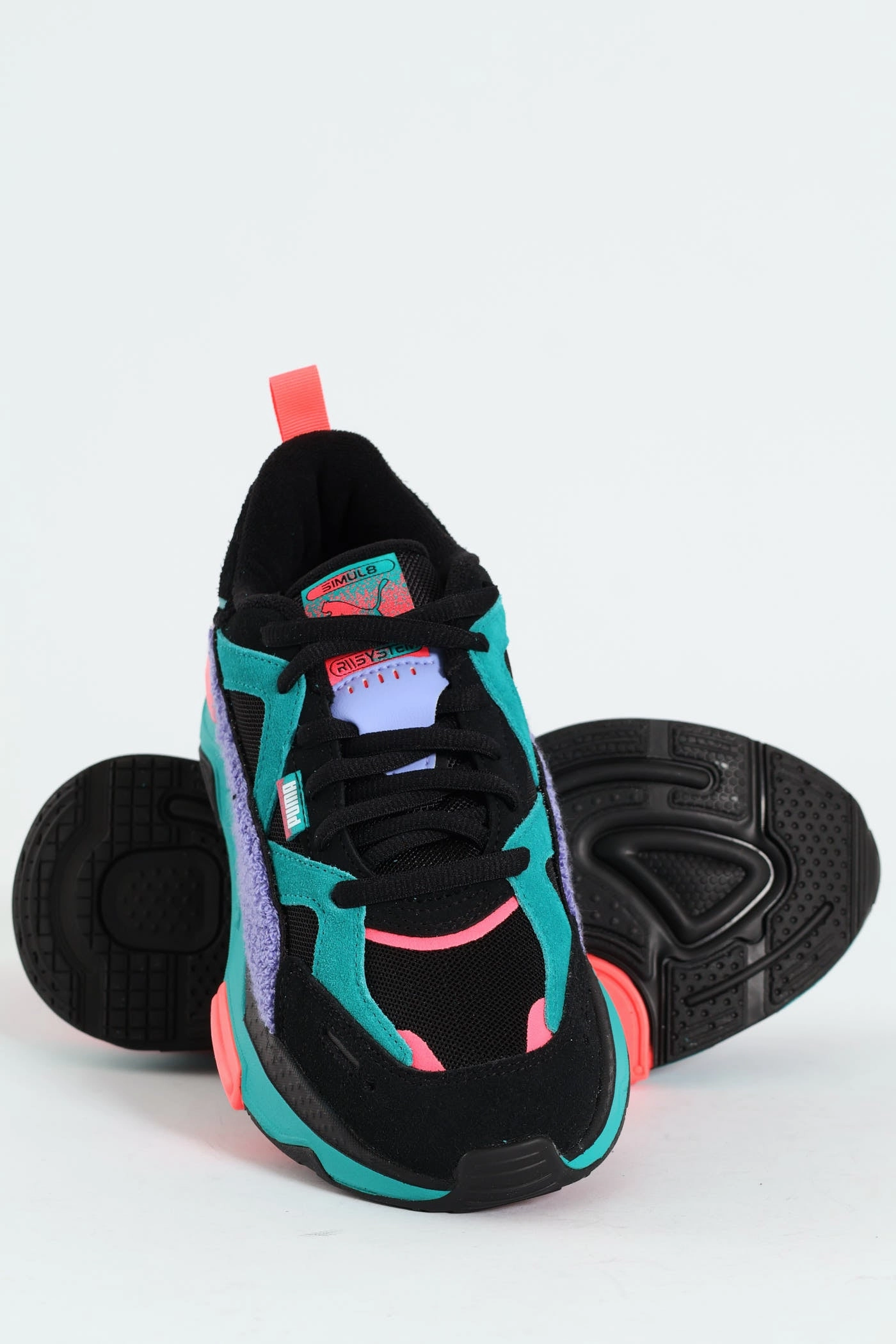 Abrasion Resistant Mesh RS Simul8 Fandom Sneaker - Black