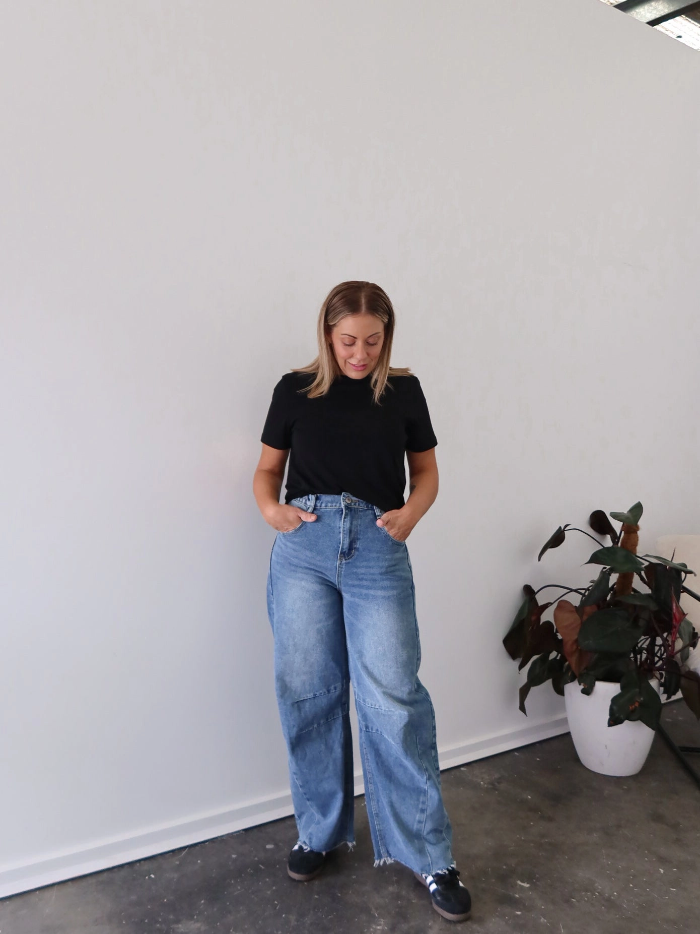 Stevie Barrel Jeans Road Trip Affordable Holiday Vibes Work Ready