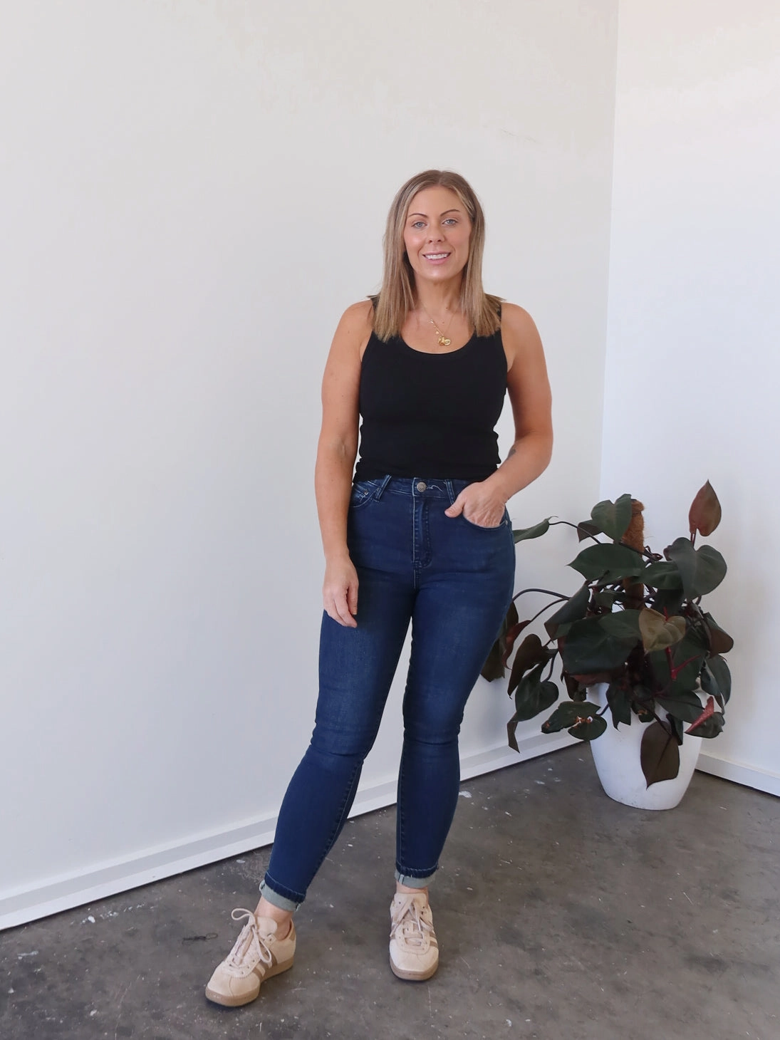 Low Maintenance Outfit Vibe Chad Jeans