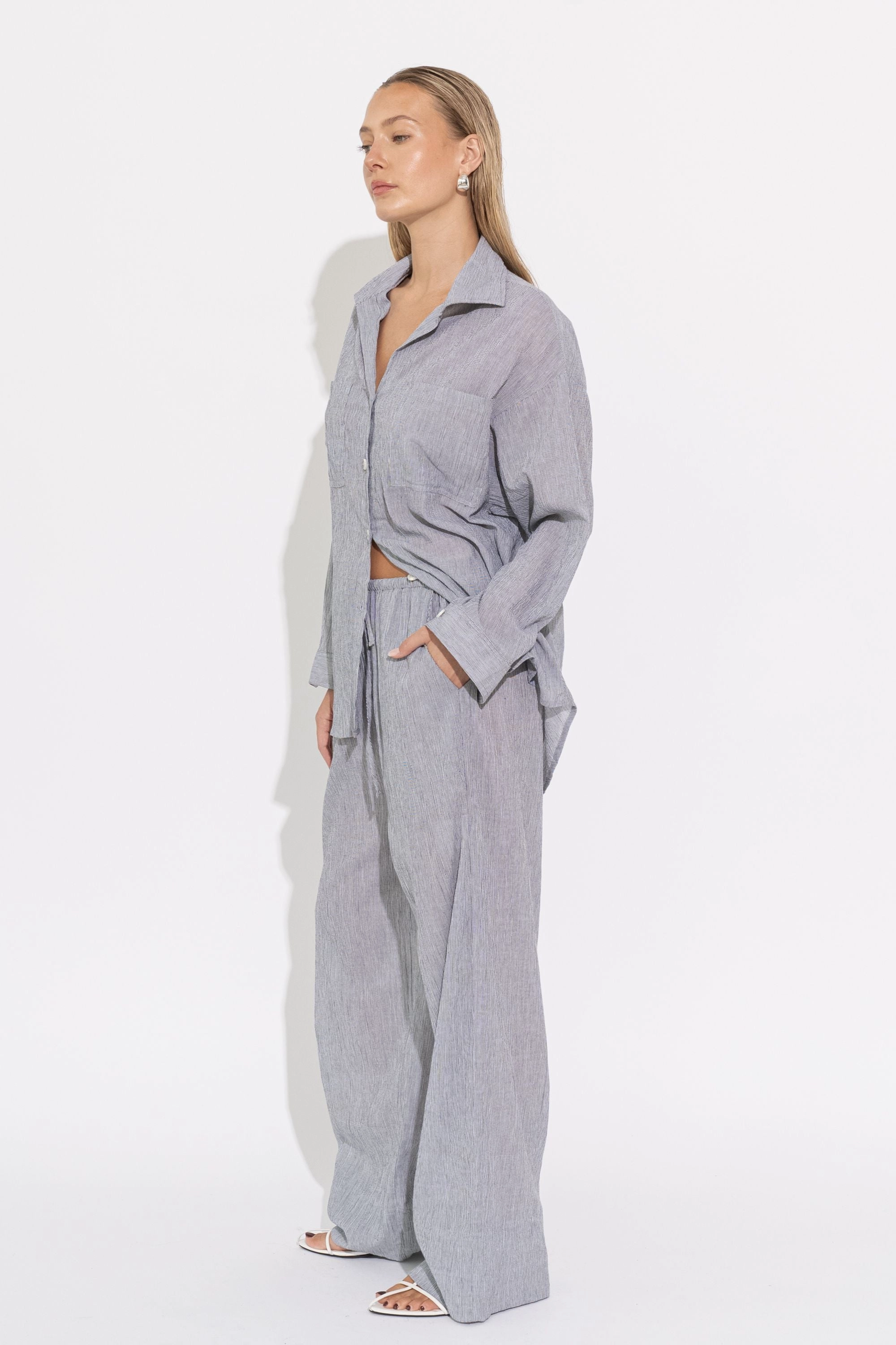 SABI SHIRT - SF-W25-TP002-KUR/BUT Sweat-Absorbing