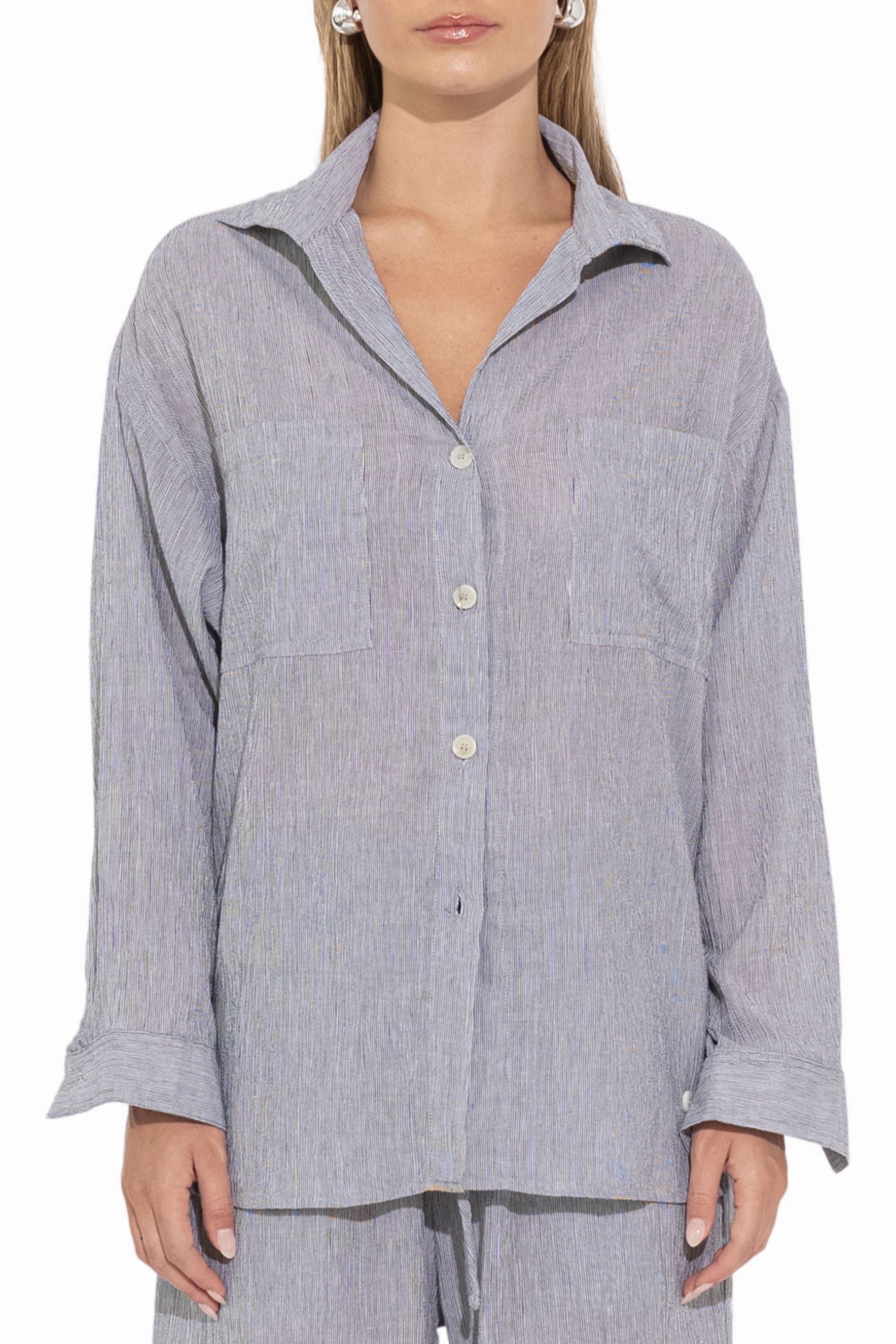 Adjustable Cuff Closure SABI SHIRT - SF-W25-TP002-KUR/BUT