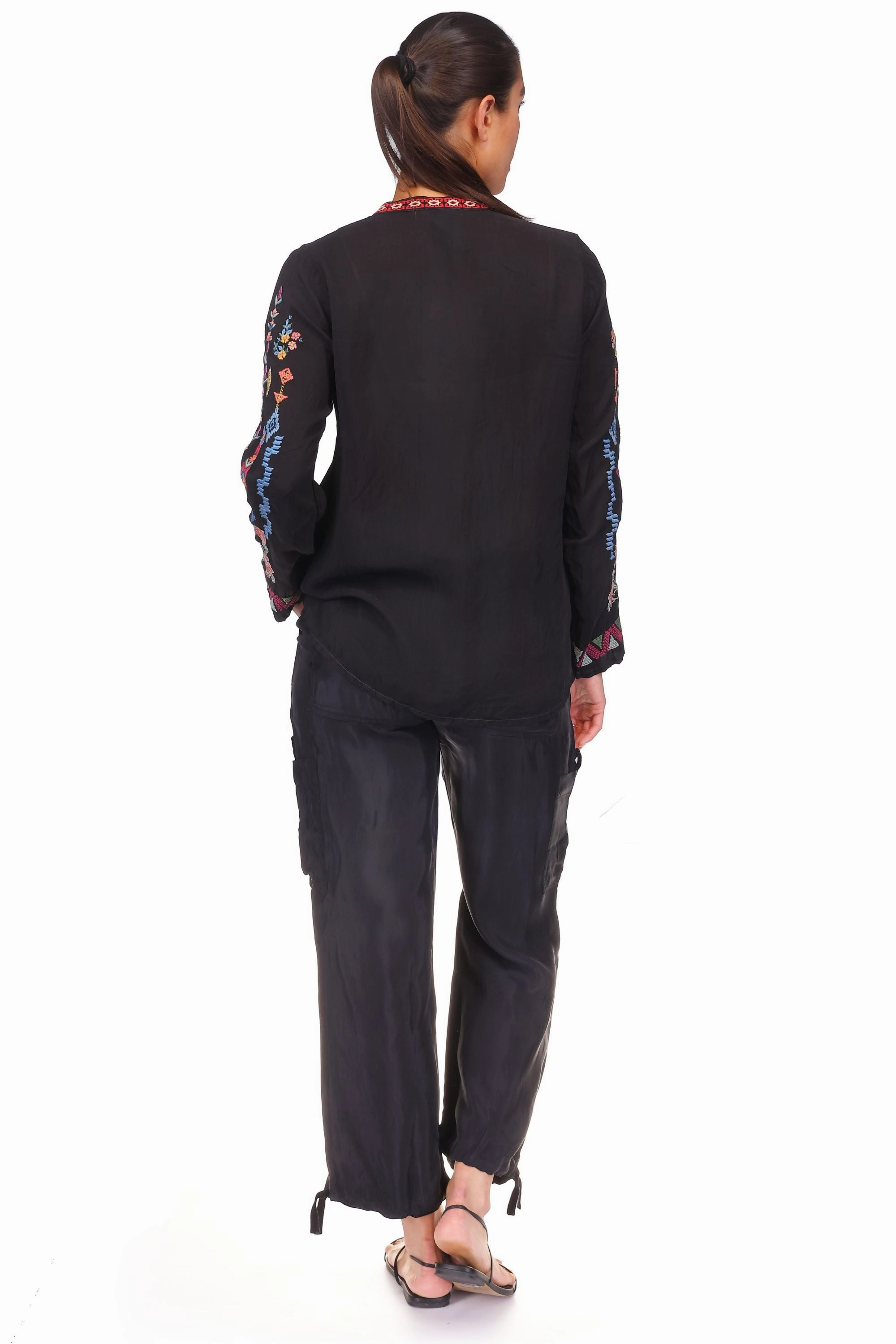 SARAH BLOUSE - C12725-1 Soft Touch Texture FlexFoldPackaging