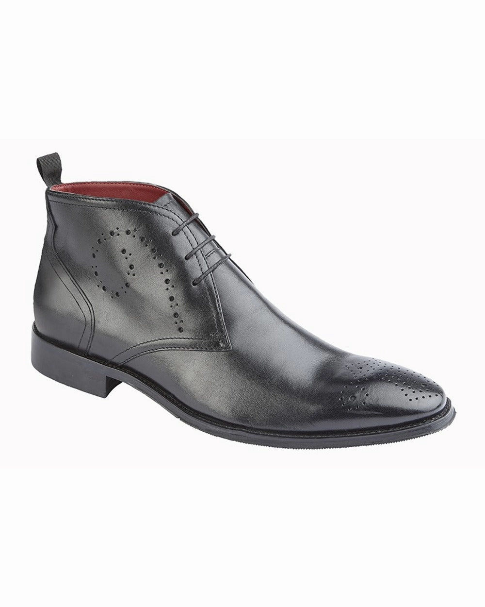 Hiking Style Luggage Ready Roamers Mens 3 Eye Brogue Fashion Boots