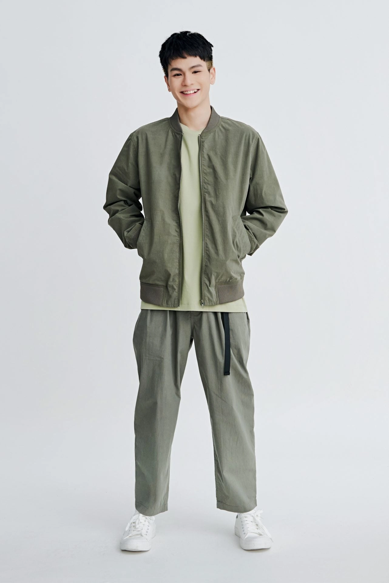 "Restyle Trait" Signature Casual Bomber Jacket [AT] Rain Guard
