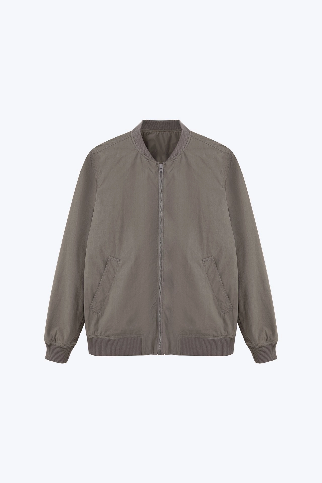 Crisp Look "Restyle Trait" Signature Casual Bomber Jacket [AT]