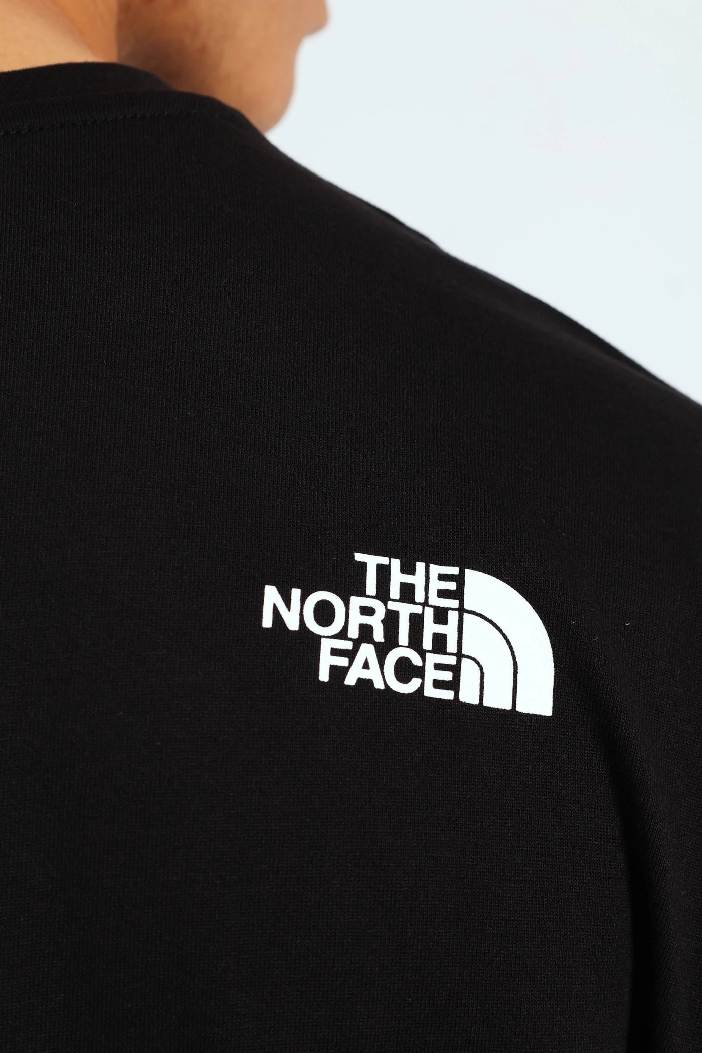 Short Sleeve Easy Tee - Black Denim combination