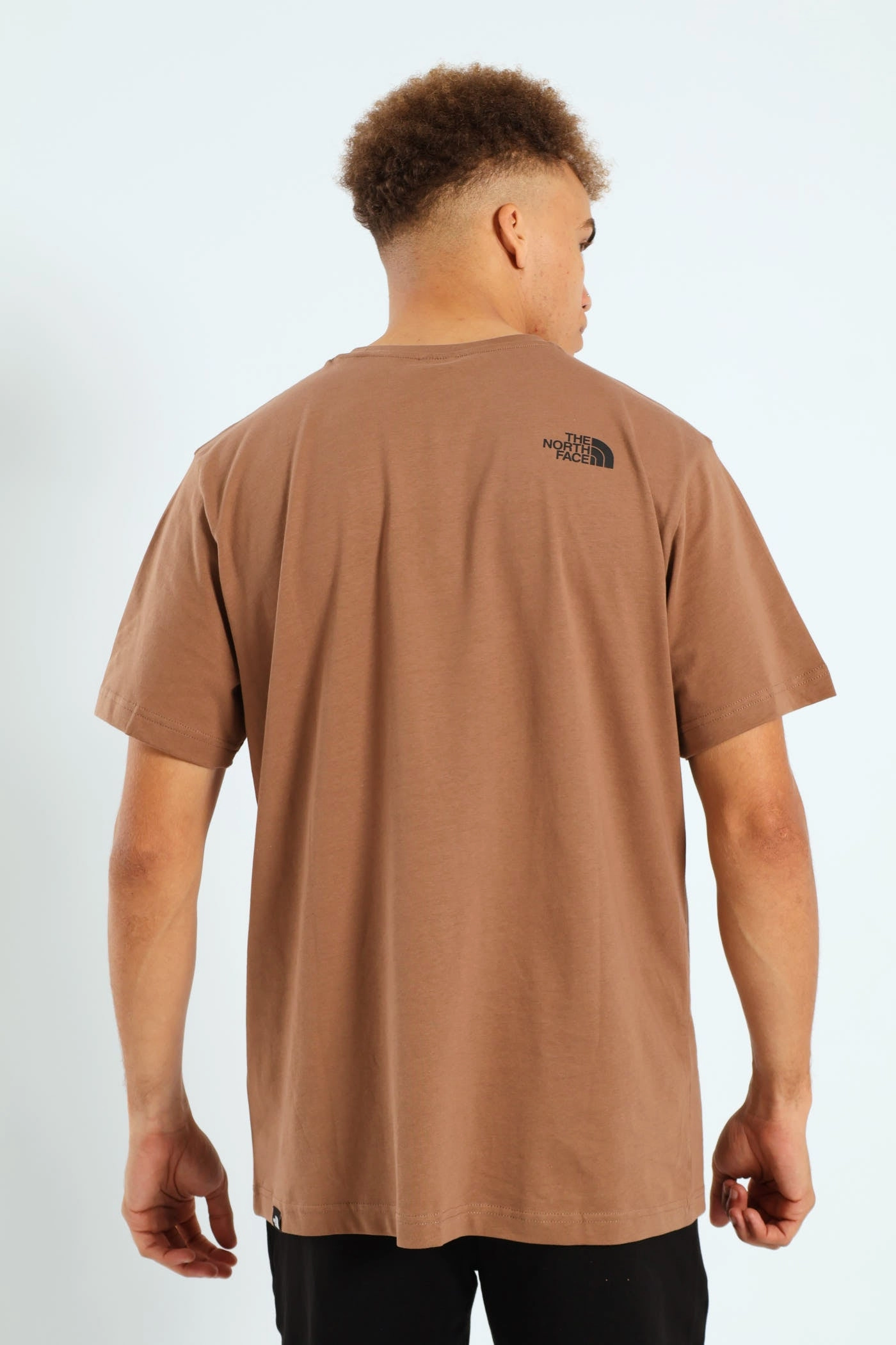Short Sleeve Fine Tee - Latte ReinforcedHems