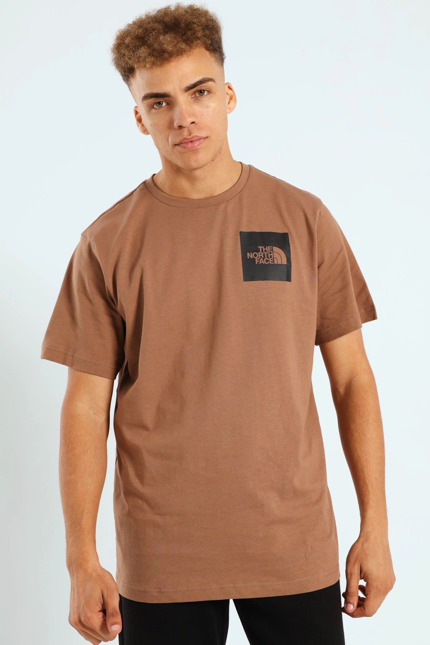 Short Sleeve Fine Tee - Latte Travel Outfit stain resistant coating