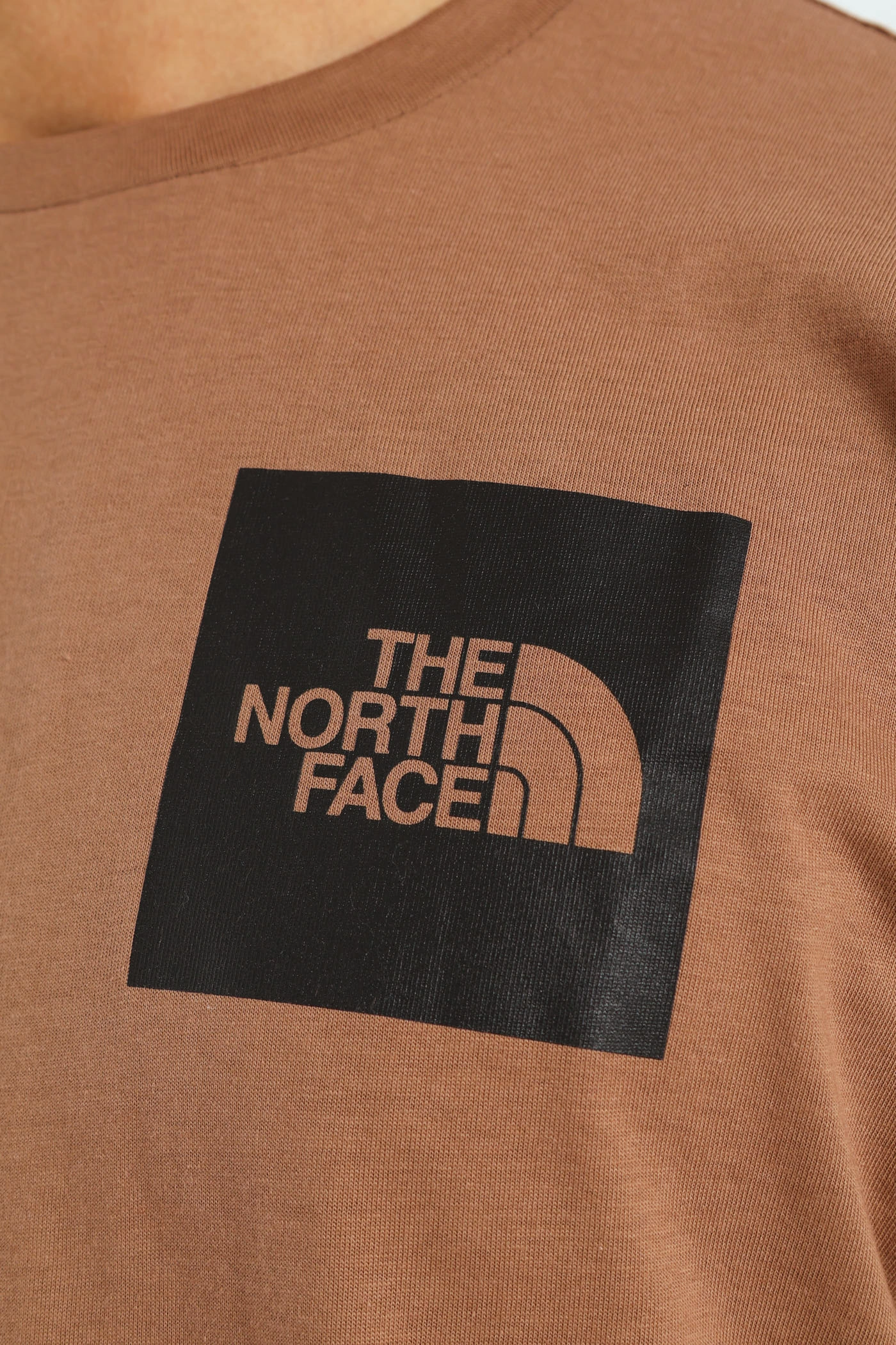 quick dry Crew neck classic Short Sleeve Fine Tee - Latte