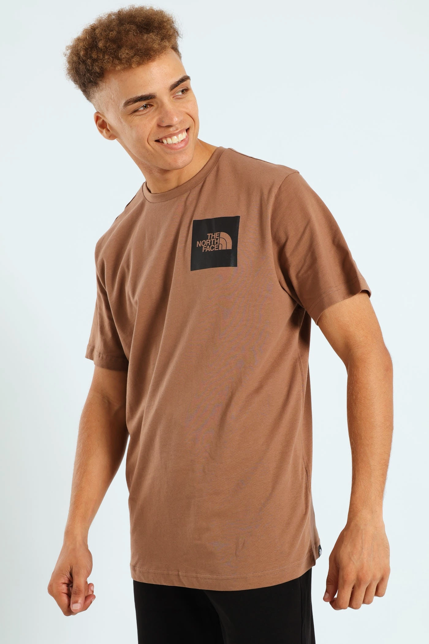 Short Sleeve Fine Tee - Latte Everyday apparel Slim fit sleekness
