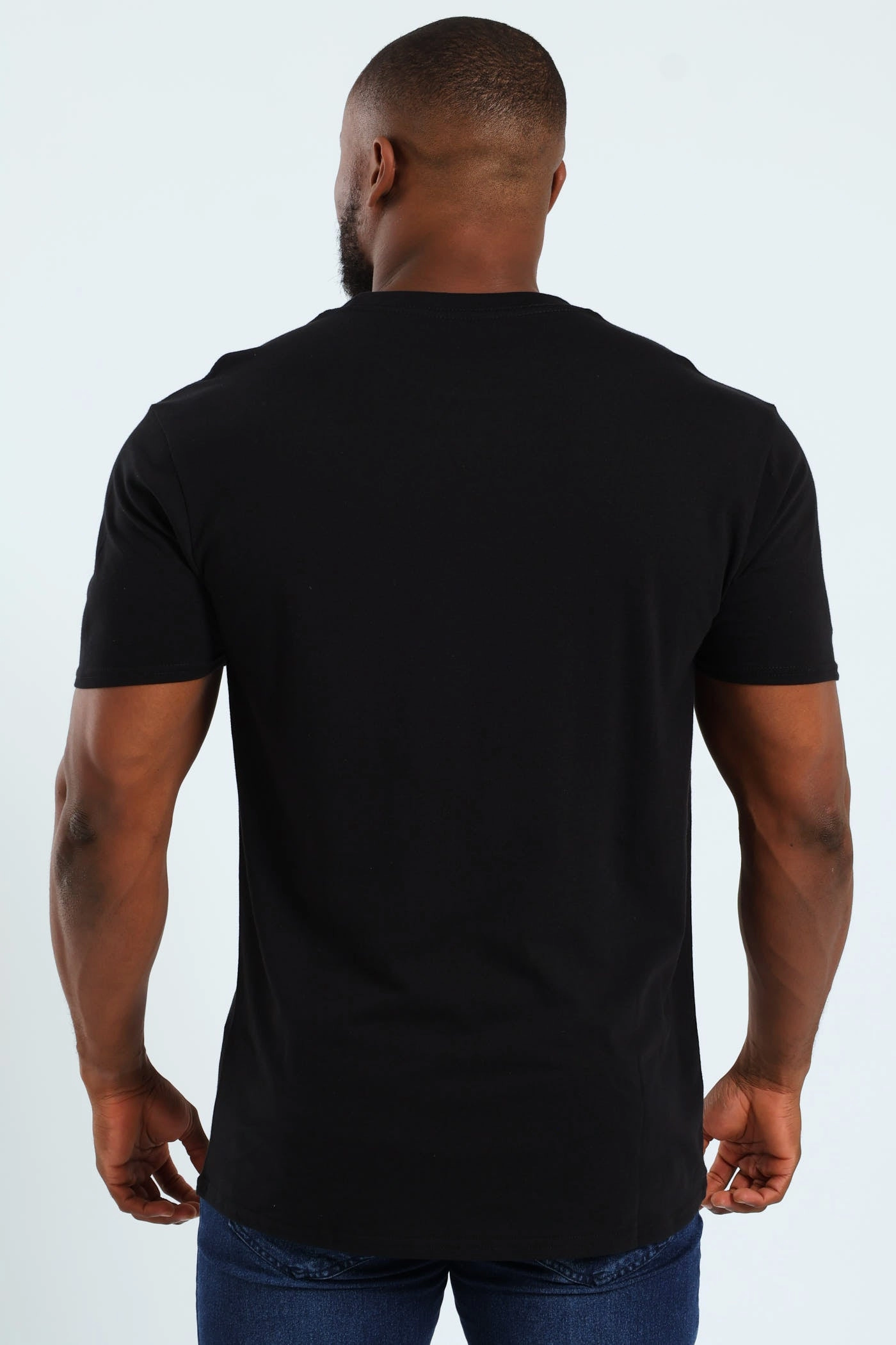 Versatile and Stylish LowImpact Manufacturing Short Sleeve Tee - Black