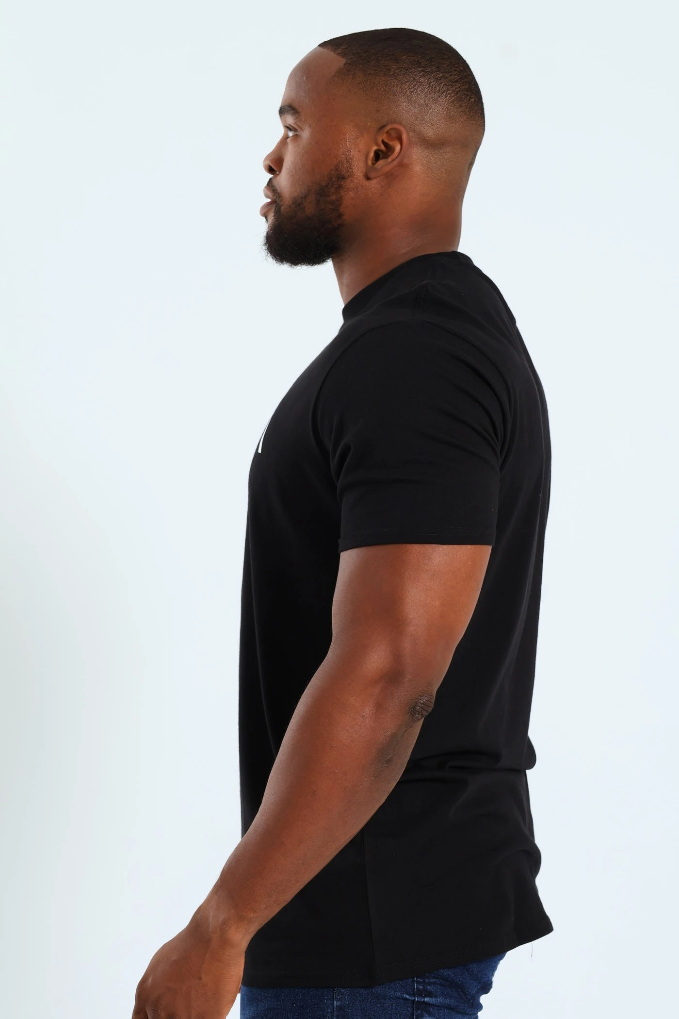 Short Sleeve Tee - Black Sporty Comfort
