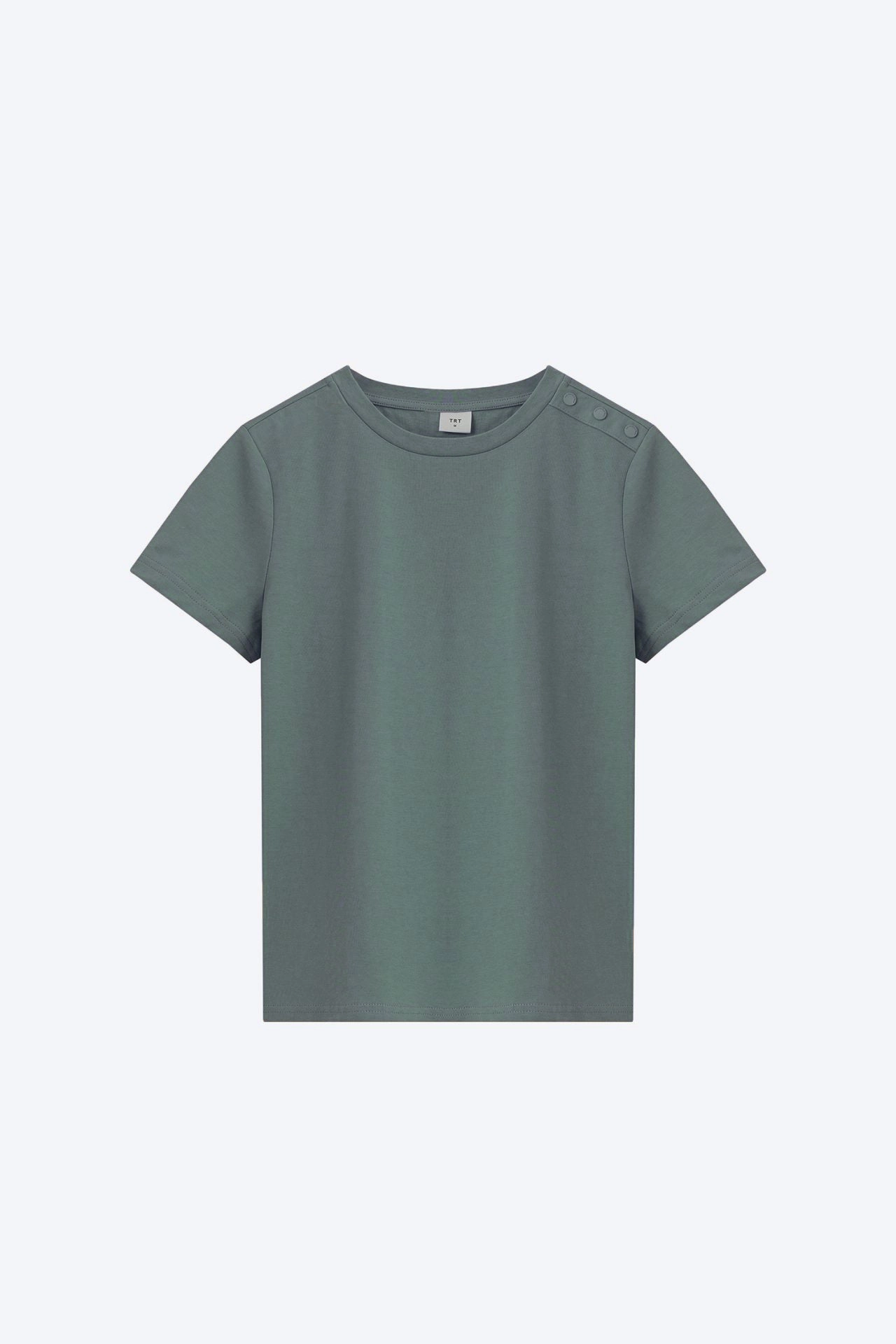 Shoulder Button Tee Ethically Sourced Materials