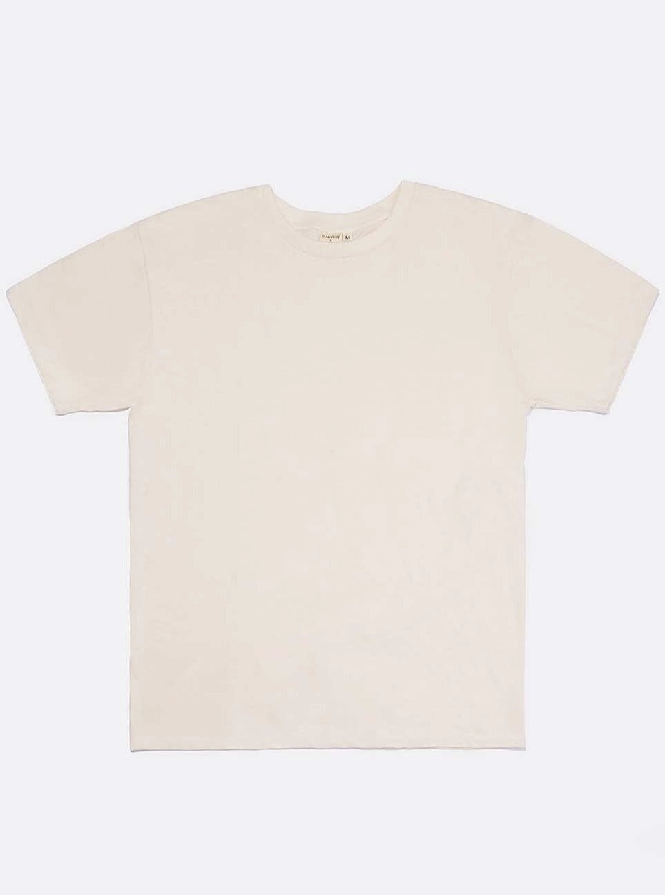 Men's Organic Crew Tee - Natural MultipanelLayout Cold Weather
