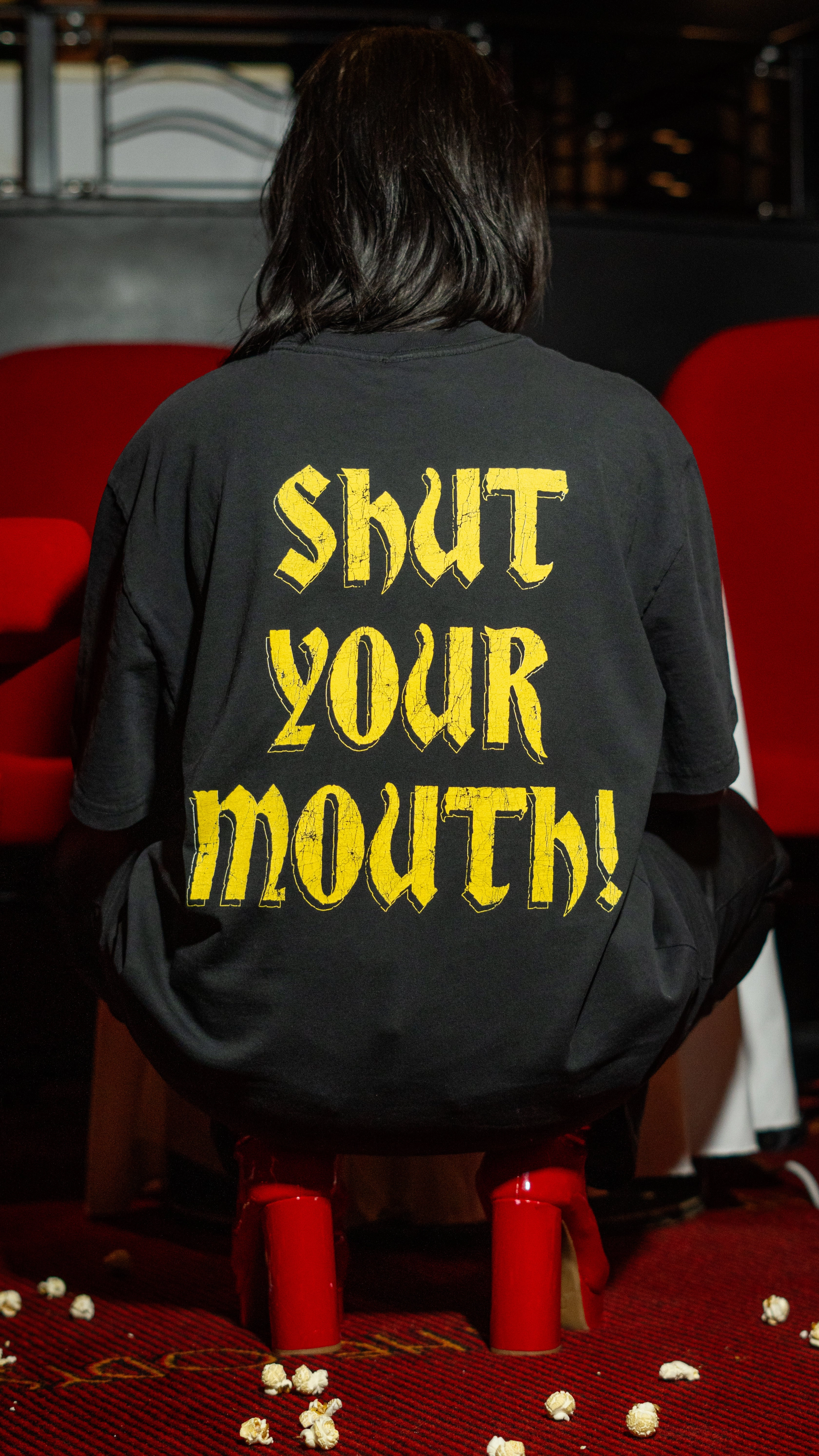 Summer Wardrobe Shut Your Mouth Tee / F&B Print