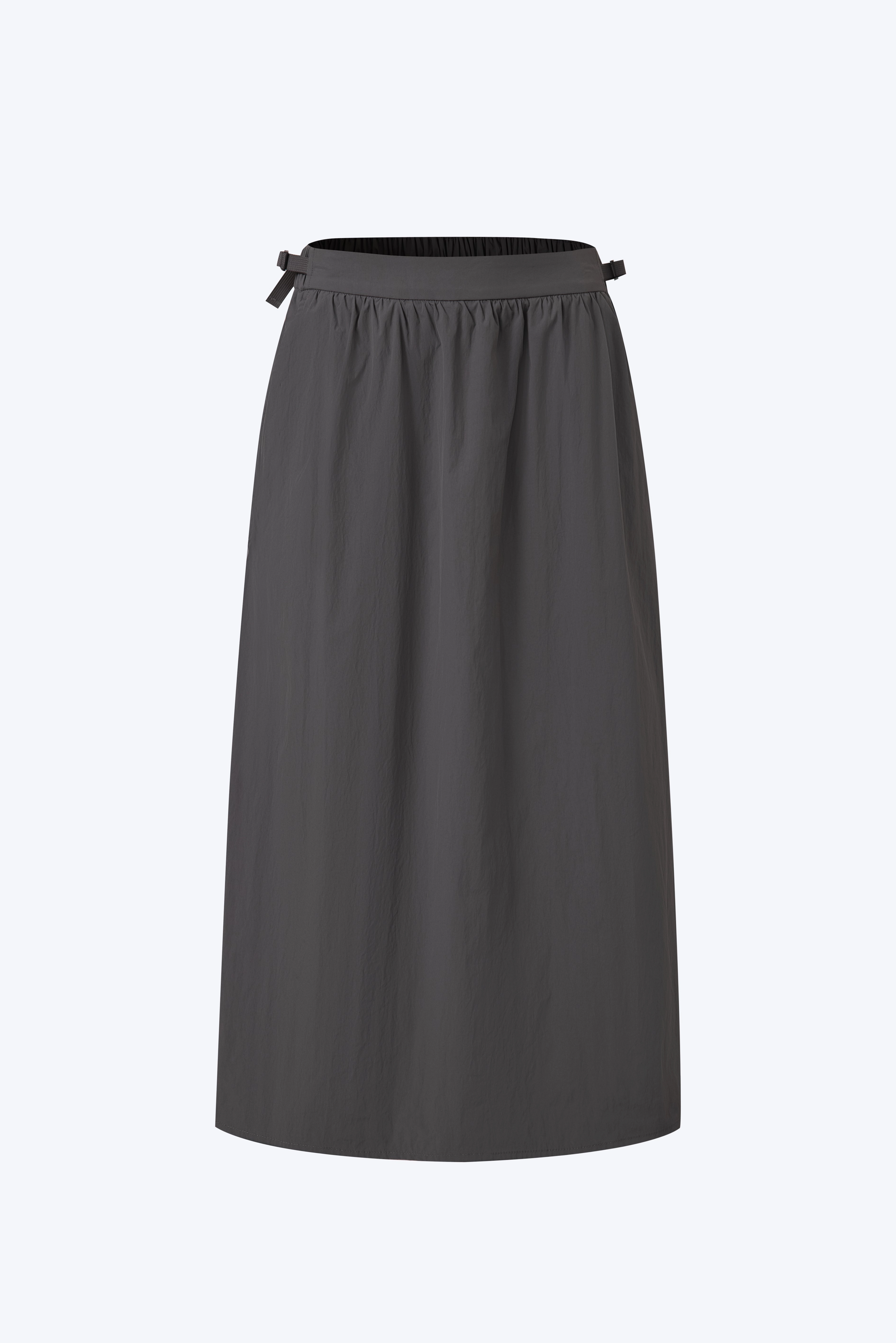 Side Buckle Skirt - Dark Moss Everyday Line