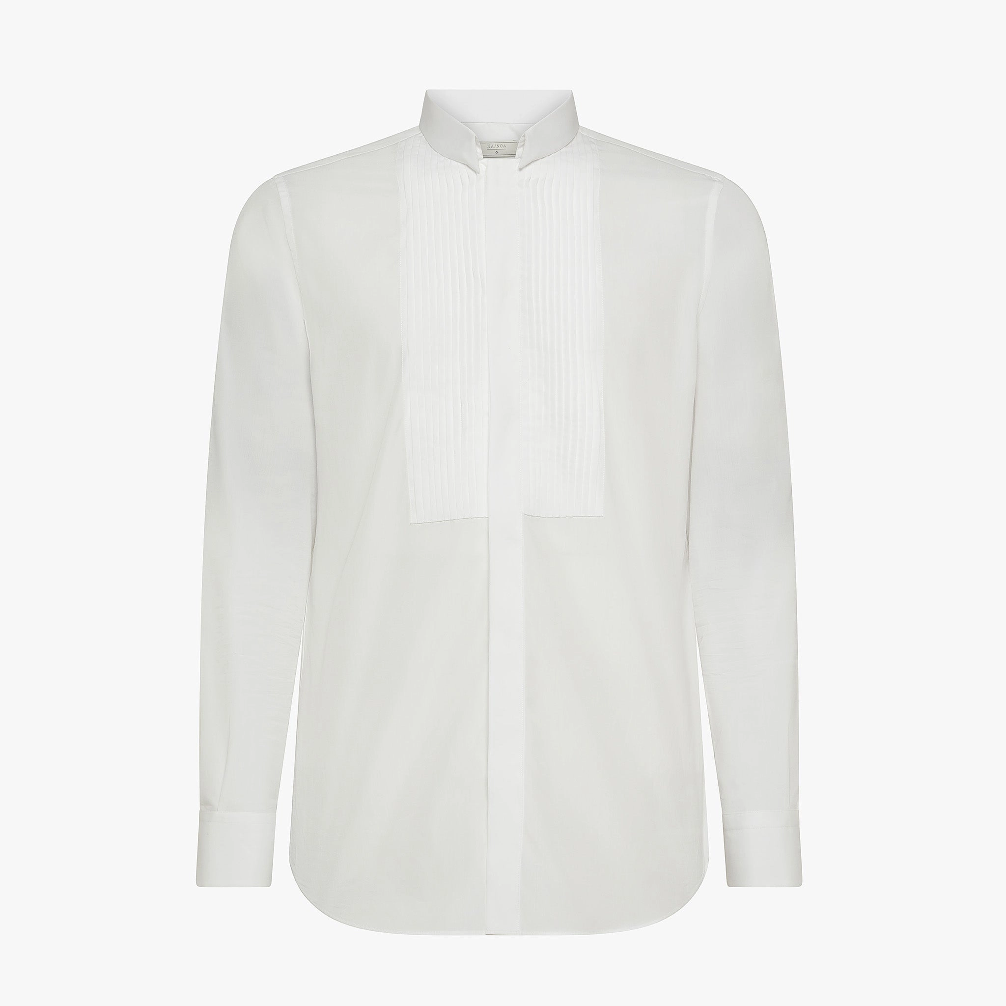 Conrad Smoking shirt in Popeline Giza Cotton Everyday Style Chic Casual Wear
