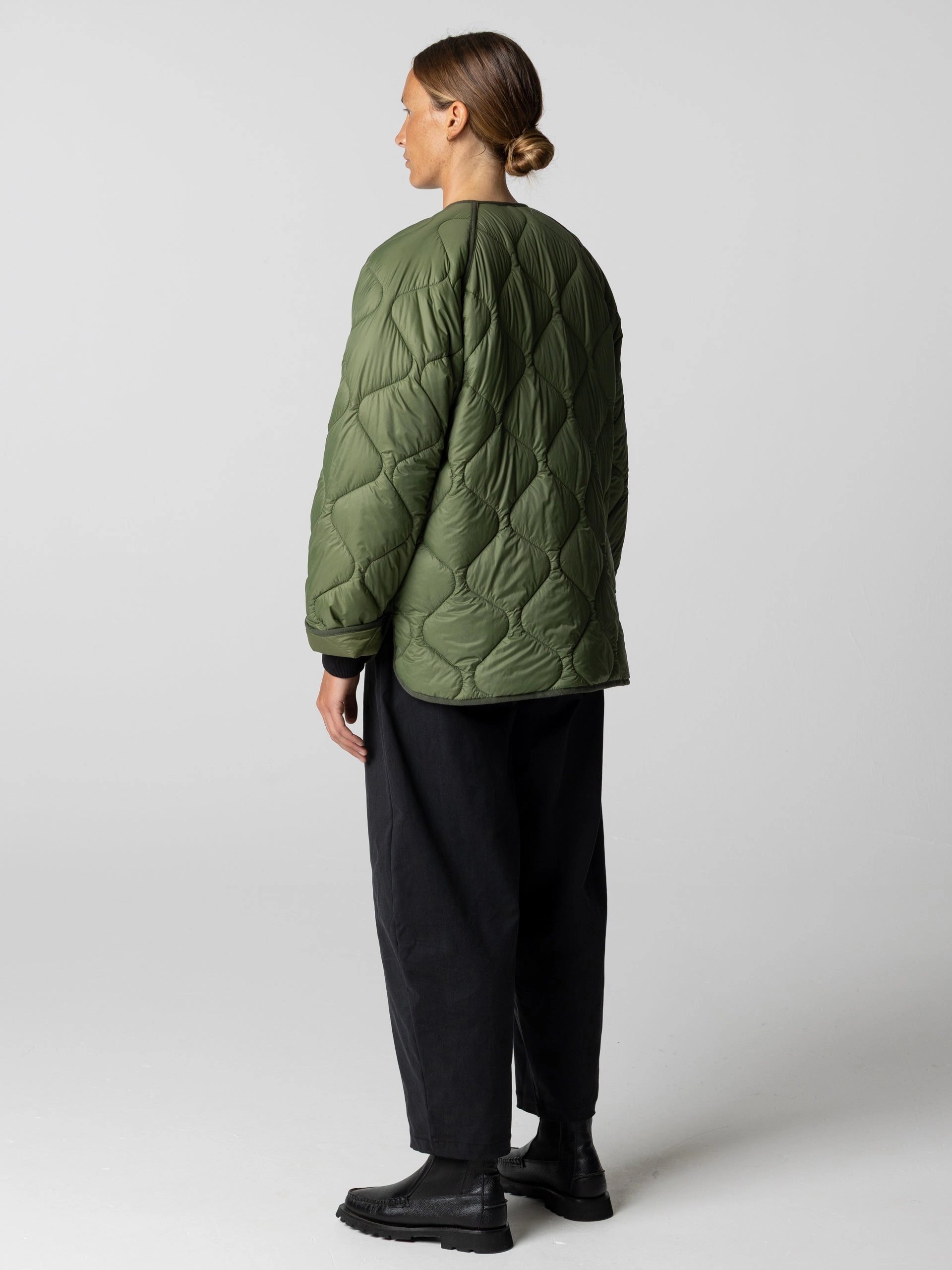 Travel Ready Casual Staple Amy Powney   Finisterre Women's Oversized Quilted Jacket