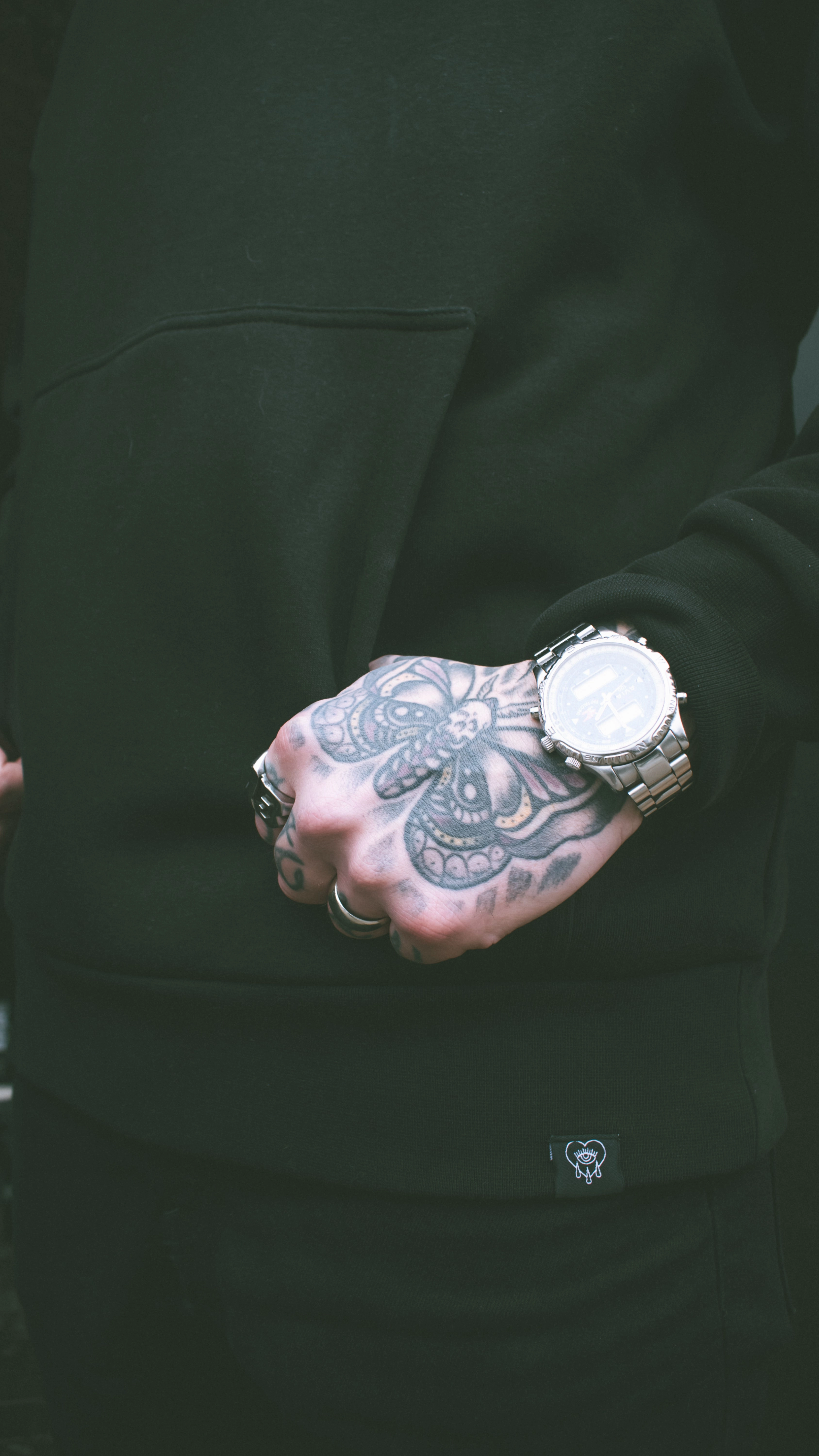 Lined Pockets Oversized Son Of A Sinner Hoodie