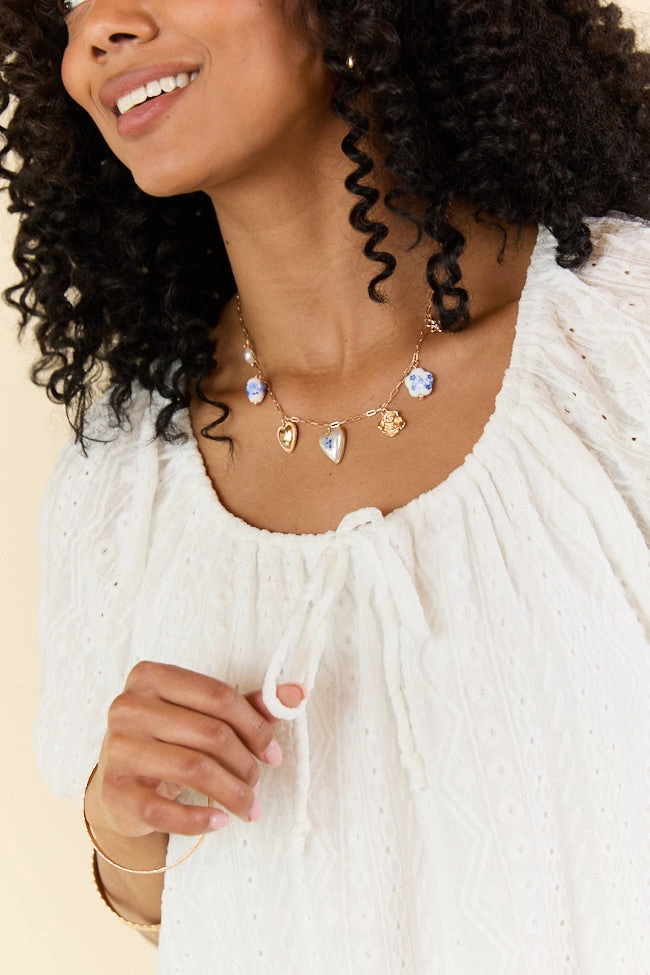 Airy Comfort On A Whim White Knit Eyelet Short Sleeve Dress FINAL SALE