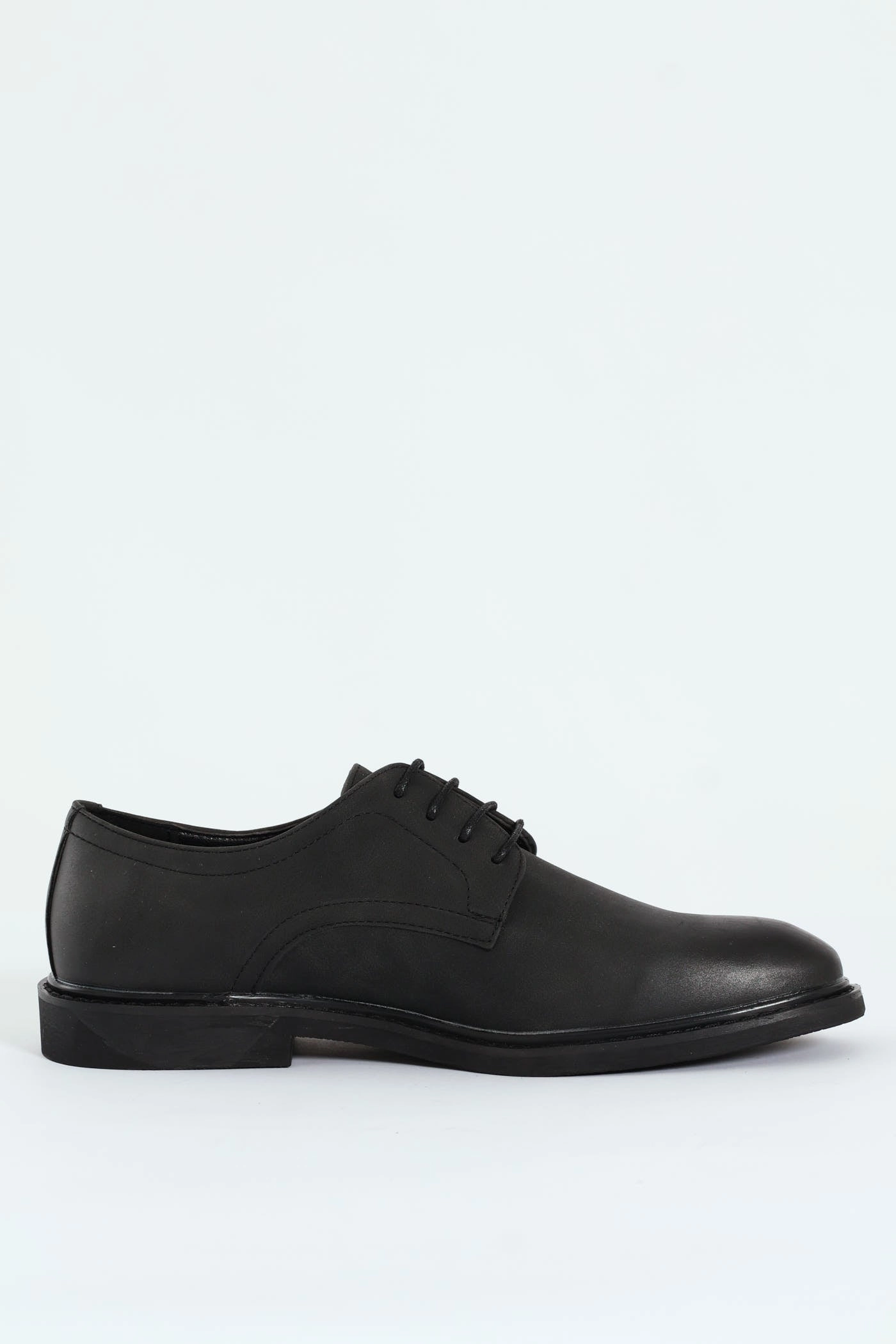 Vintage Craft Smart Casual Lace Up Derby Shoe - Black