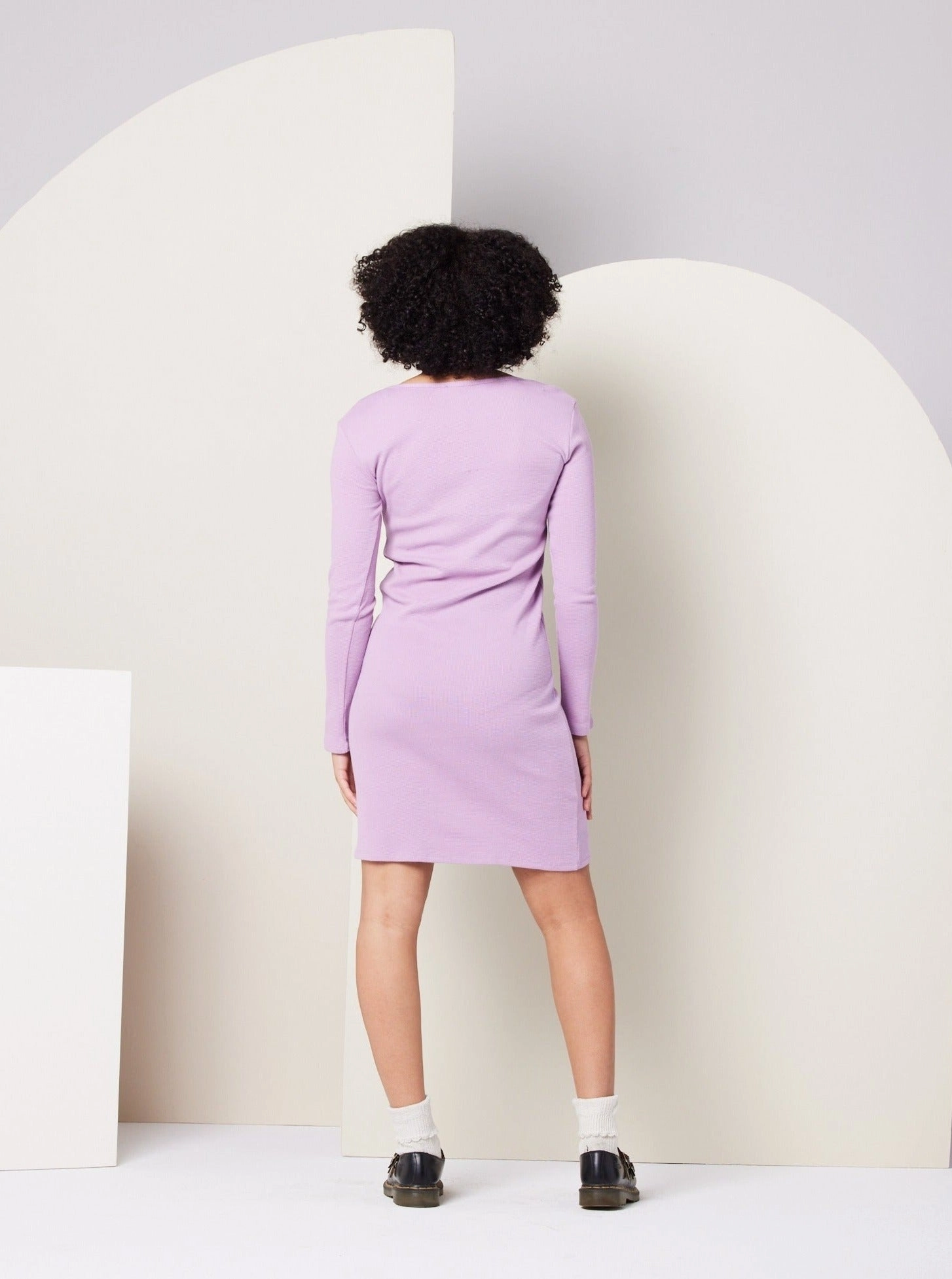 Aminah Dress - Lavender Light Movement City-Style