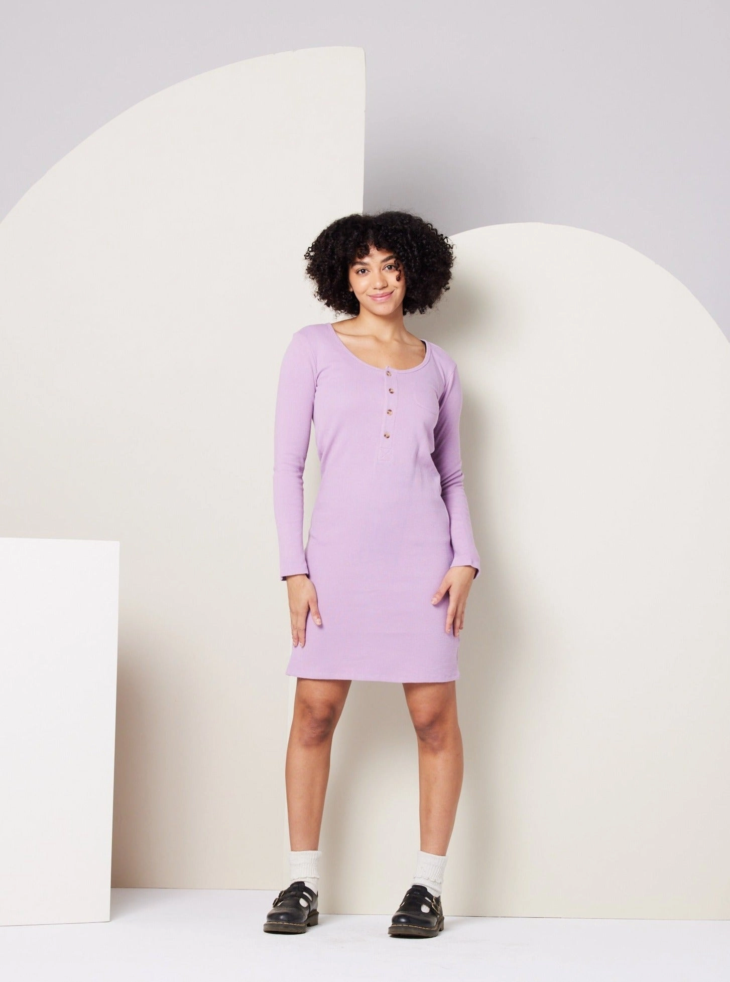 Aminah Dress - Lavender Quick Fit