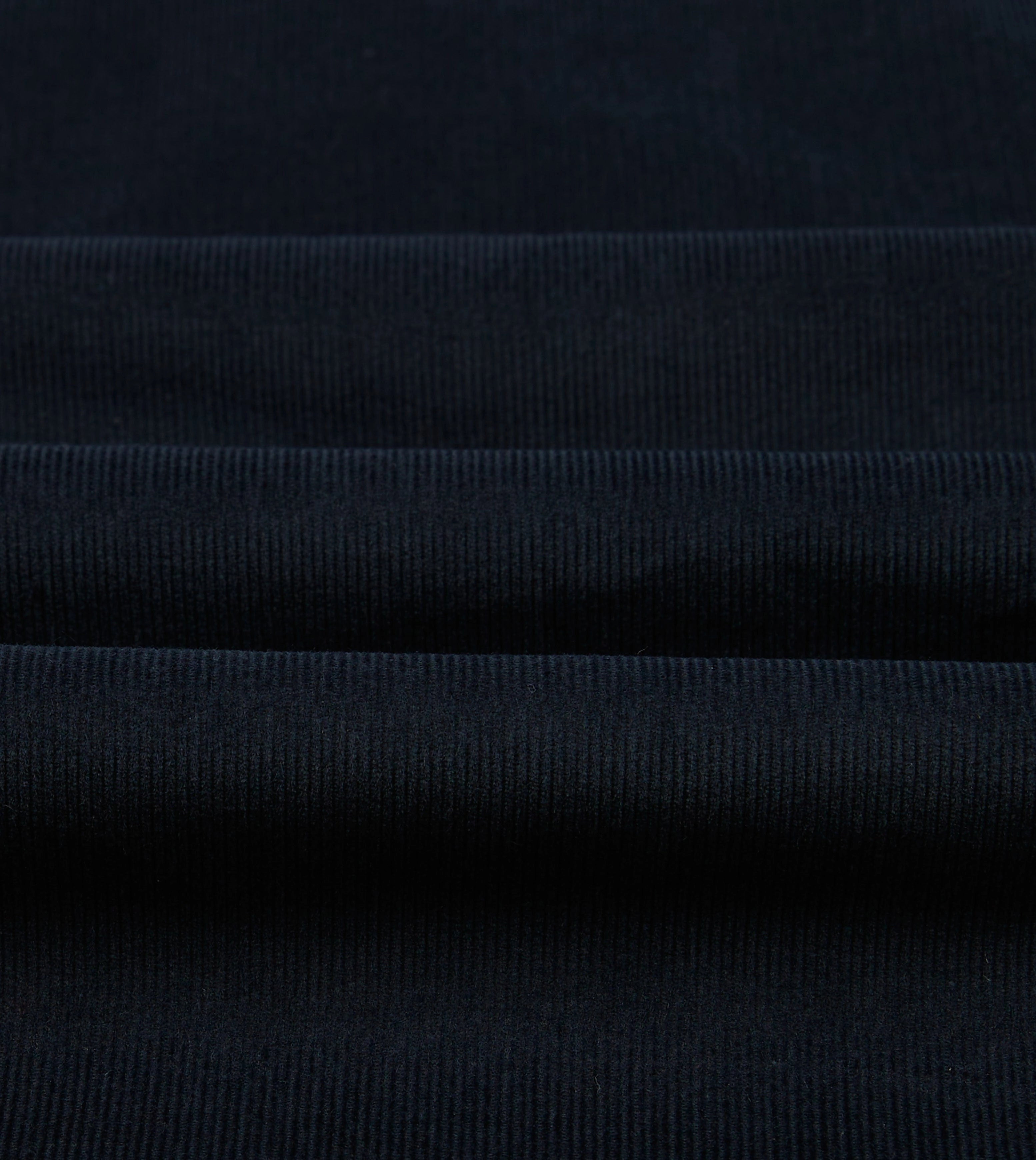 Textured Finish Navy Needlecord Smock