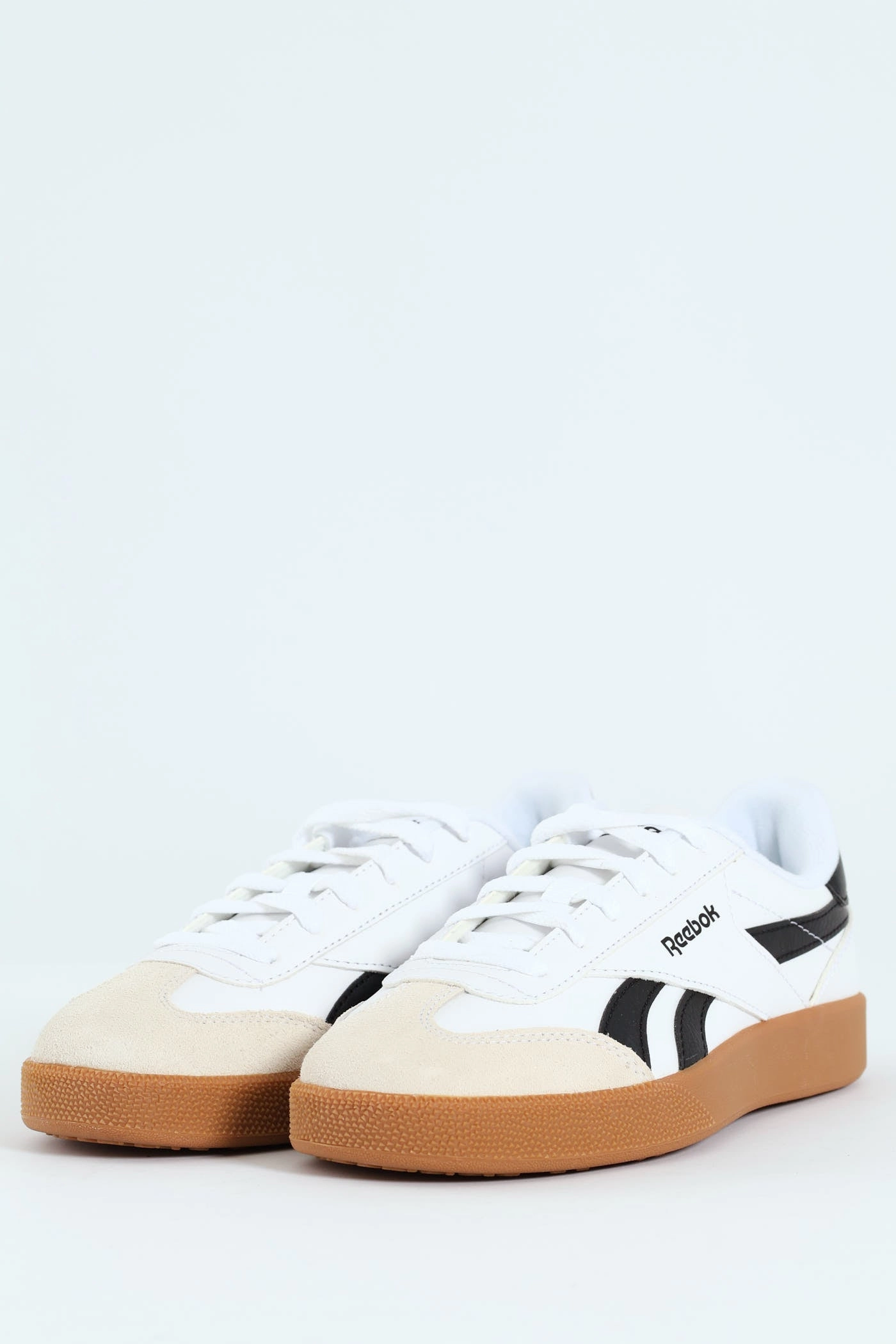 Anatomical Toe Box Smash Edge Sneaker - White/Black