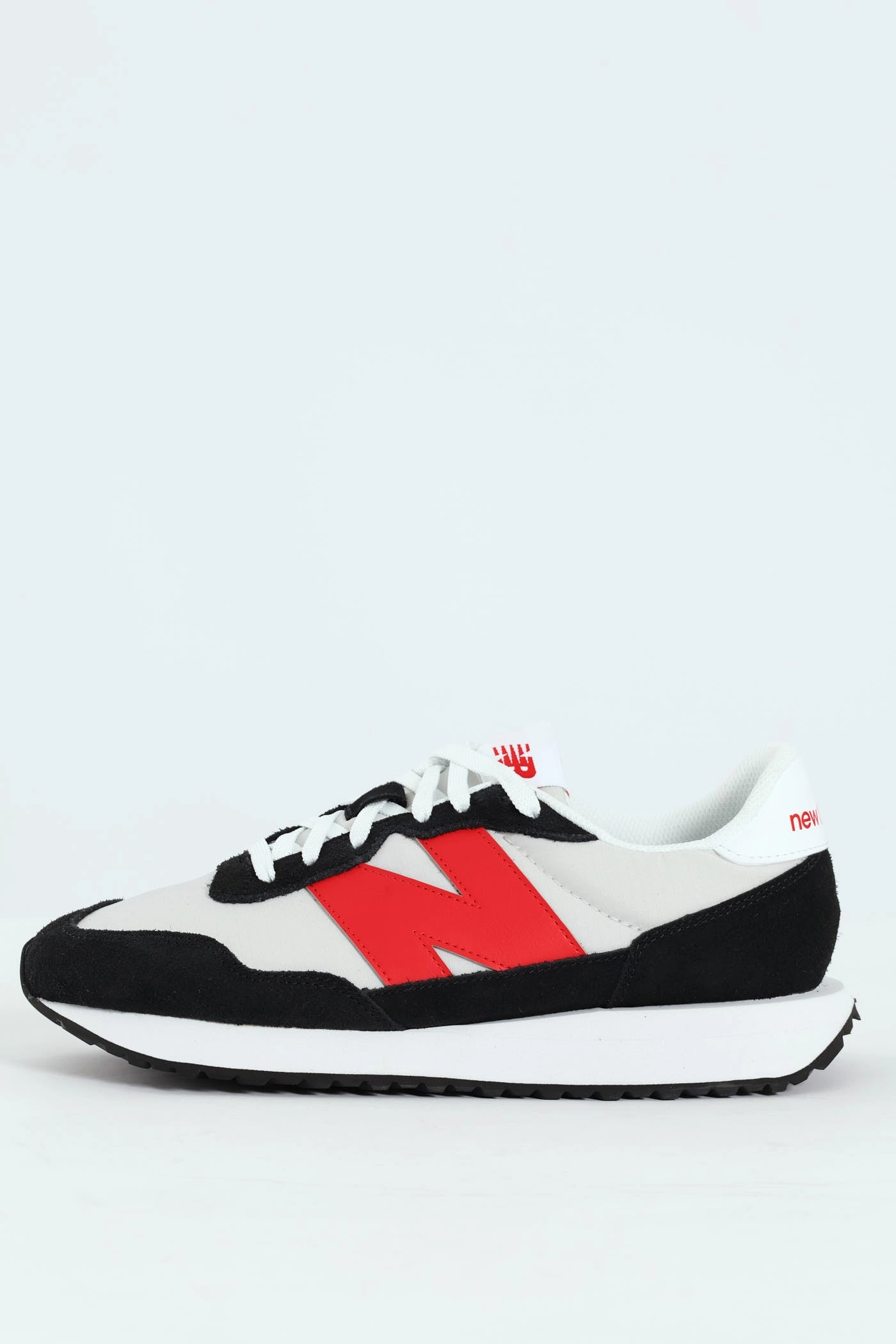 Foam Wedge Lace Up Sneaker - White/Black Quick Release Flex Fit