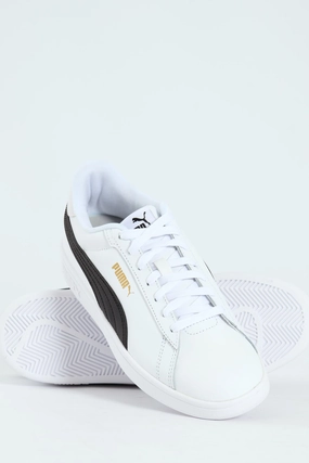 Balanced Drop Height Smash 3.0 Court Sneaker - White/Black