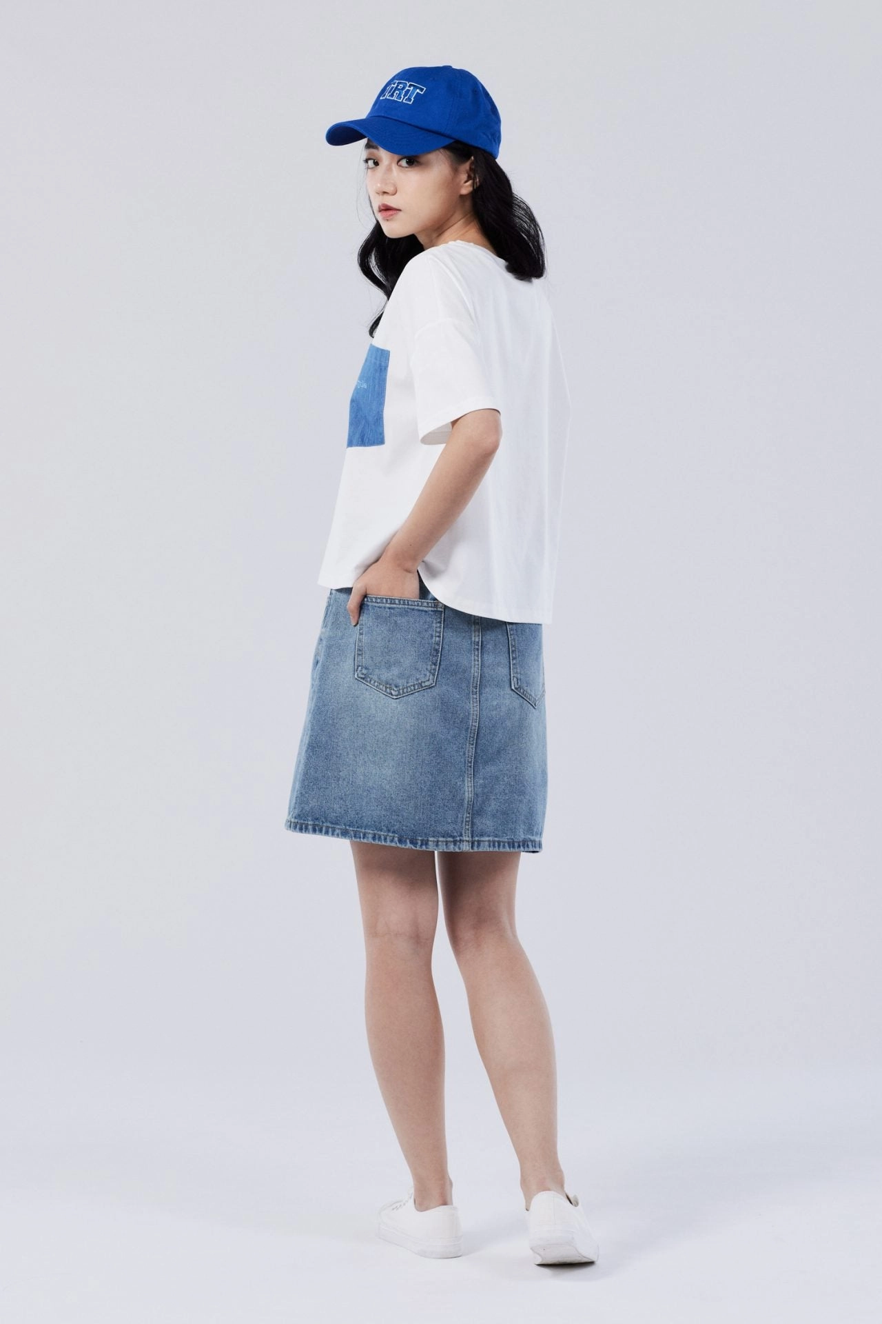 QuickDry Material Cotton Patch Pocket Embroidery Tee